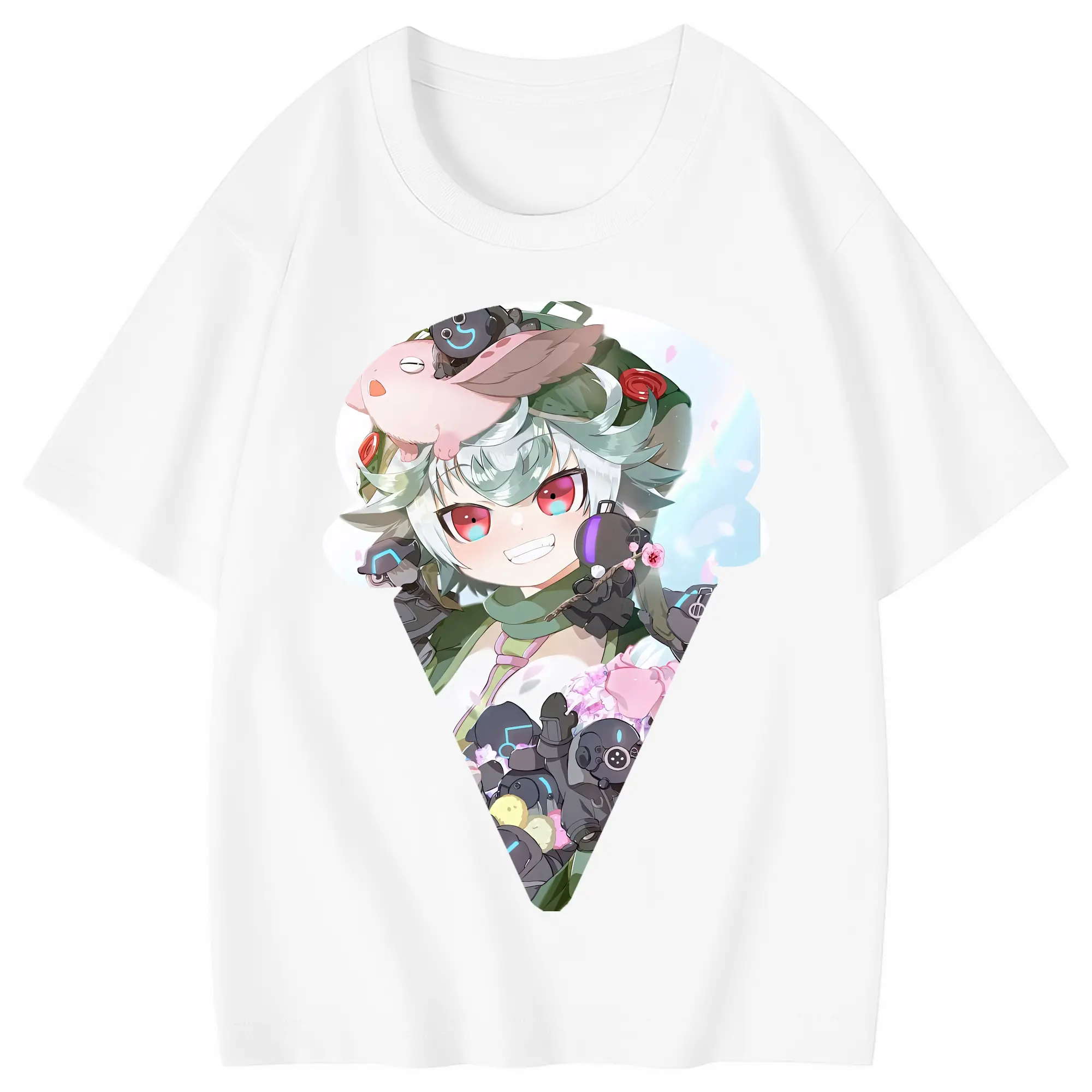 メイドインアビス グッズ,プルシュカ - 綿100％ キッズTシャツ ・ フロントプリント ・ 快適 通気性 ・ スポーツ カジュアル 散歩用