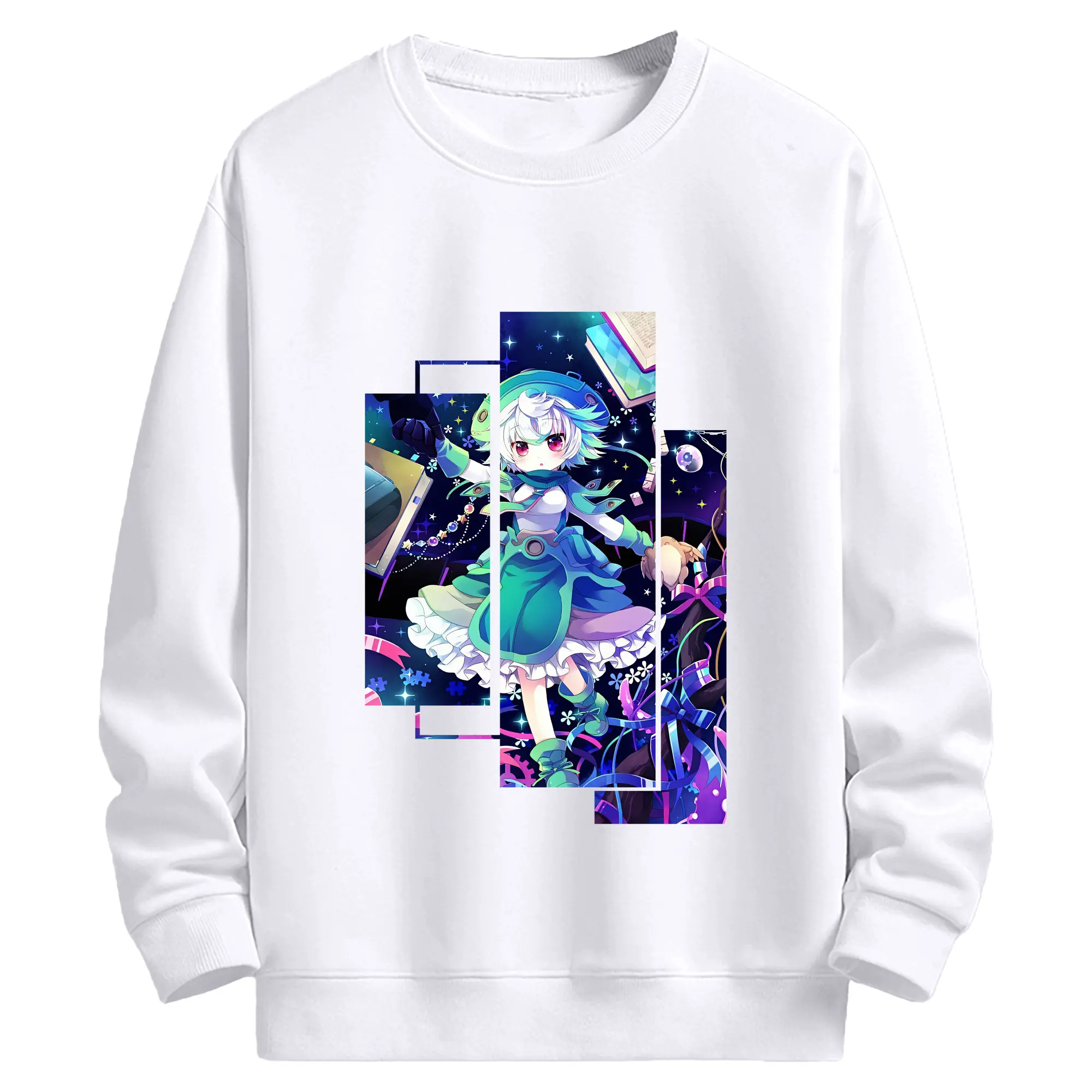 メイドインアビス グッズ,プルシュカ - 高品質 クルーネック スウェット ・ コットン59％ ポリエステル41％ ・ ユニセックス 長袖 トレーナー ・ カジュアル デイリー スポーツ 散歩用