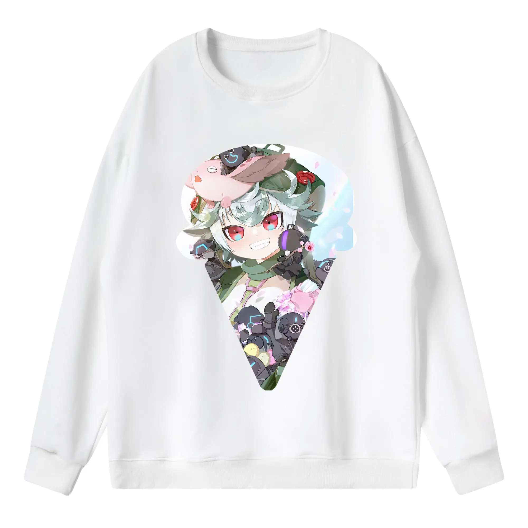 メイドインアビス グッズ,プルシュカ - 薄手 クルーネック スウェット 裏毛260g · ポリエステル 春秋向け カジュアル 男女兼用 · トレーナー デイリー スポーツ 散歩に最適