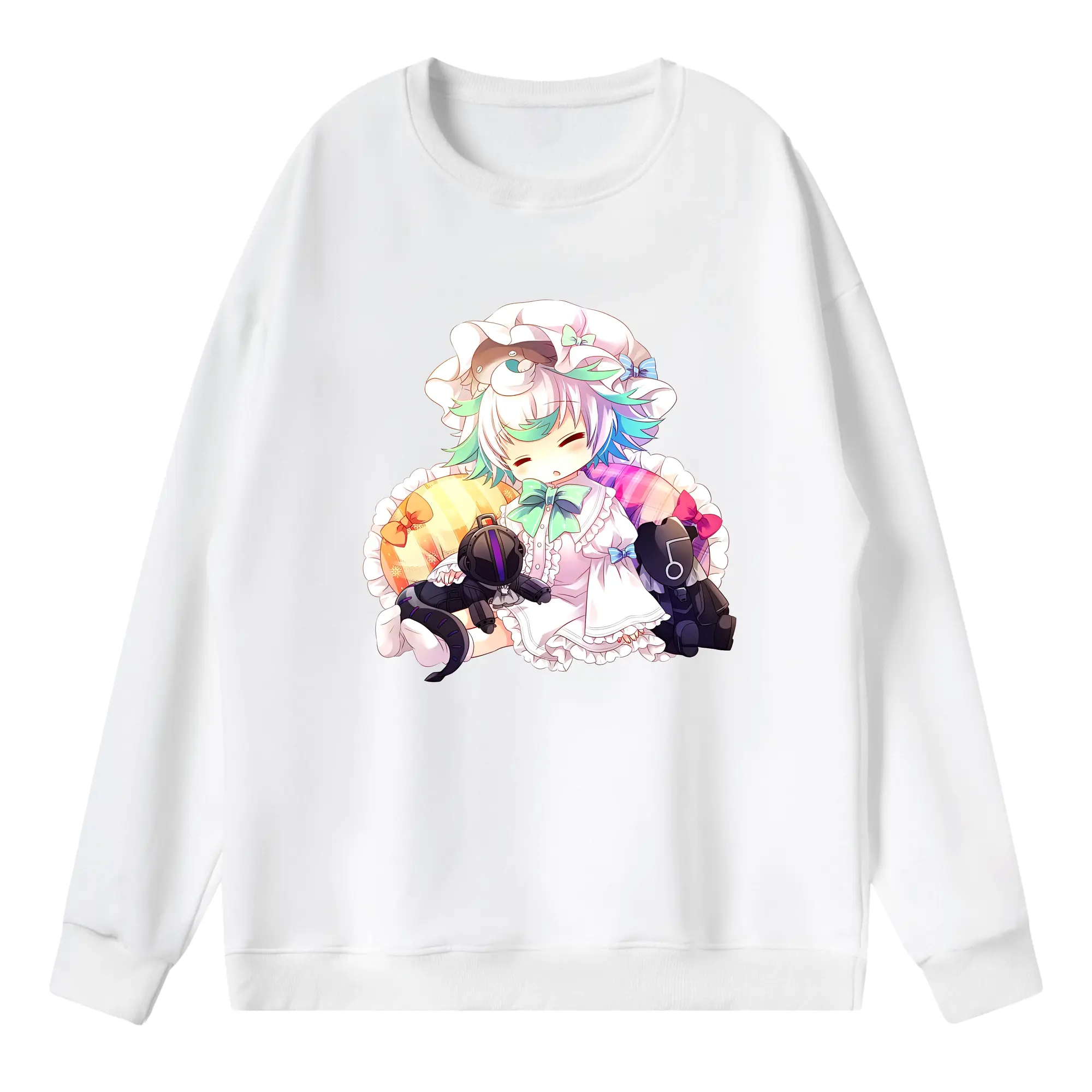 メイドインアビス グッズ,プルシュカ - 薄手 クルーネック スウェット 裏毛260g · ポリエステル 春秋向け カジュアル 男女兼用 · トレーナー デイリー スポーツ 散歩に最適