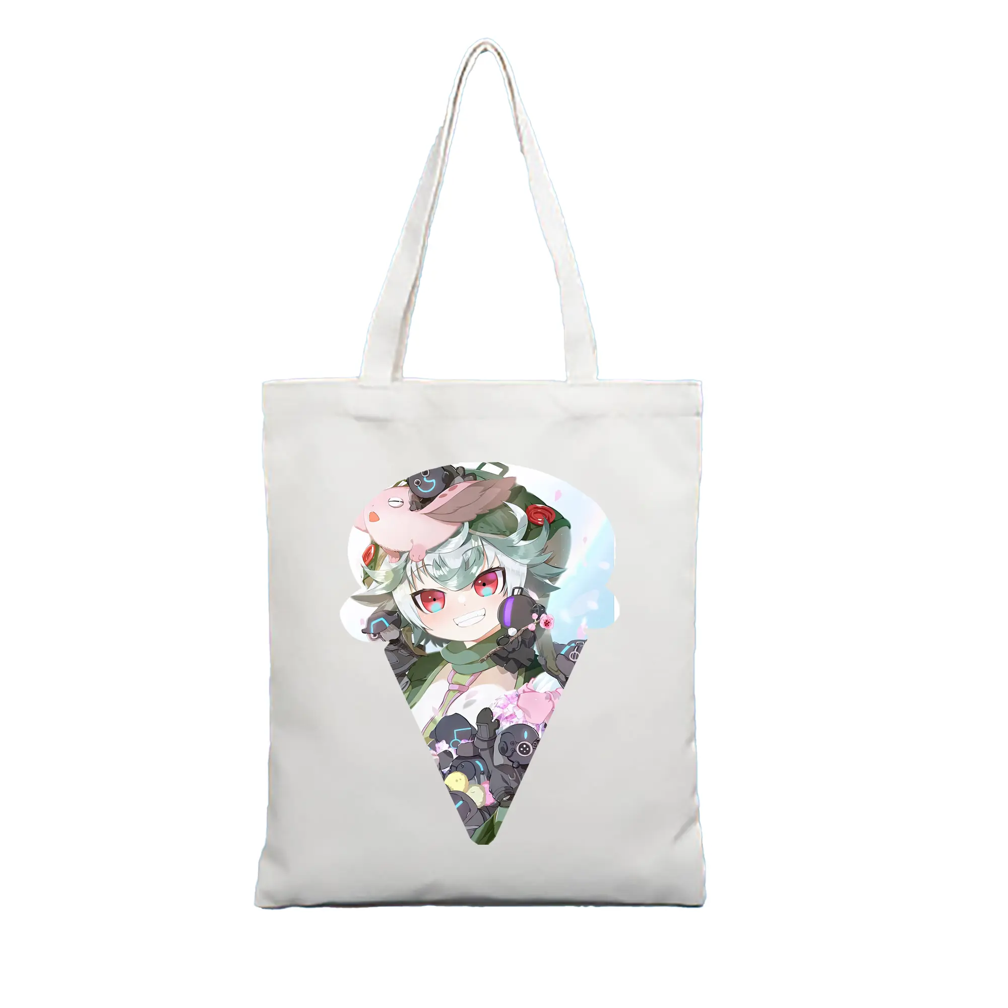 メイドインアビス グッズ,プルシュカ - 縦型キャンバス手提げバッグ（トートバッグ） ・ キャンバス素材 ・ ショッピング用 ・ 軽量 丈夫 お手入れ簡単