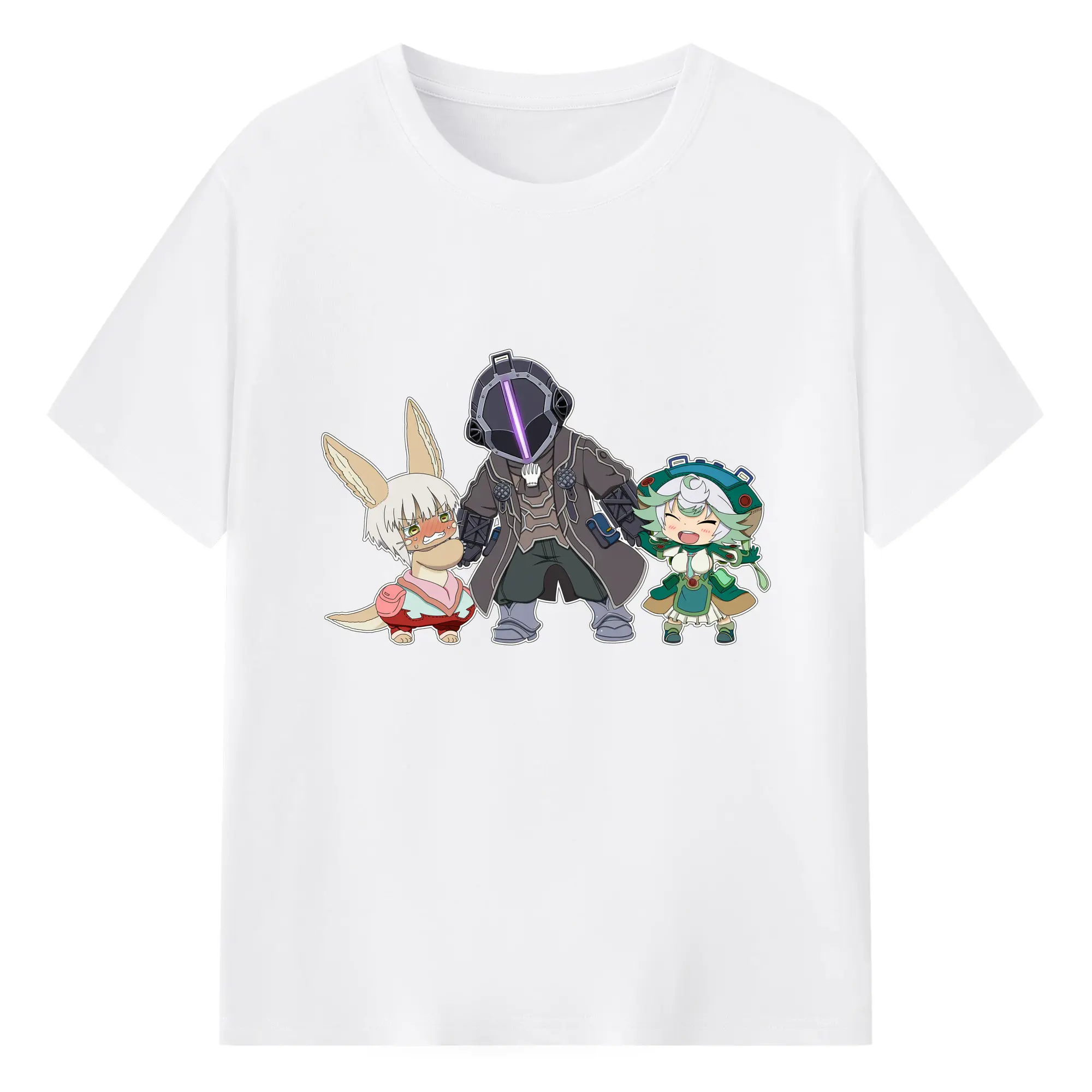 メイドインアビス グッズ,ボンドルド - 綿100％ 半袖Tシャツ ・ フロントプリント ・ 快適 通気性 ・ 日常使い 散歩 スポーツ用