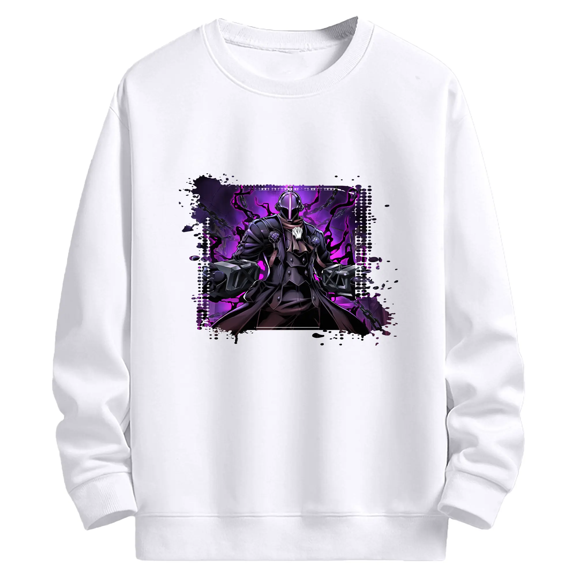 メイドインアビス グッズ,ボンドルド - 高品質 クルーネック スウェット ・ コットン59％ ポリエステル41％ ・ ユニセックス 長袖 トレーナー ・ カジュアル デイリー スポーツ 散歩用