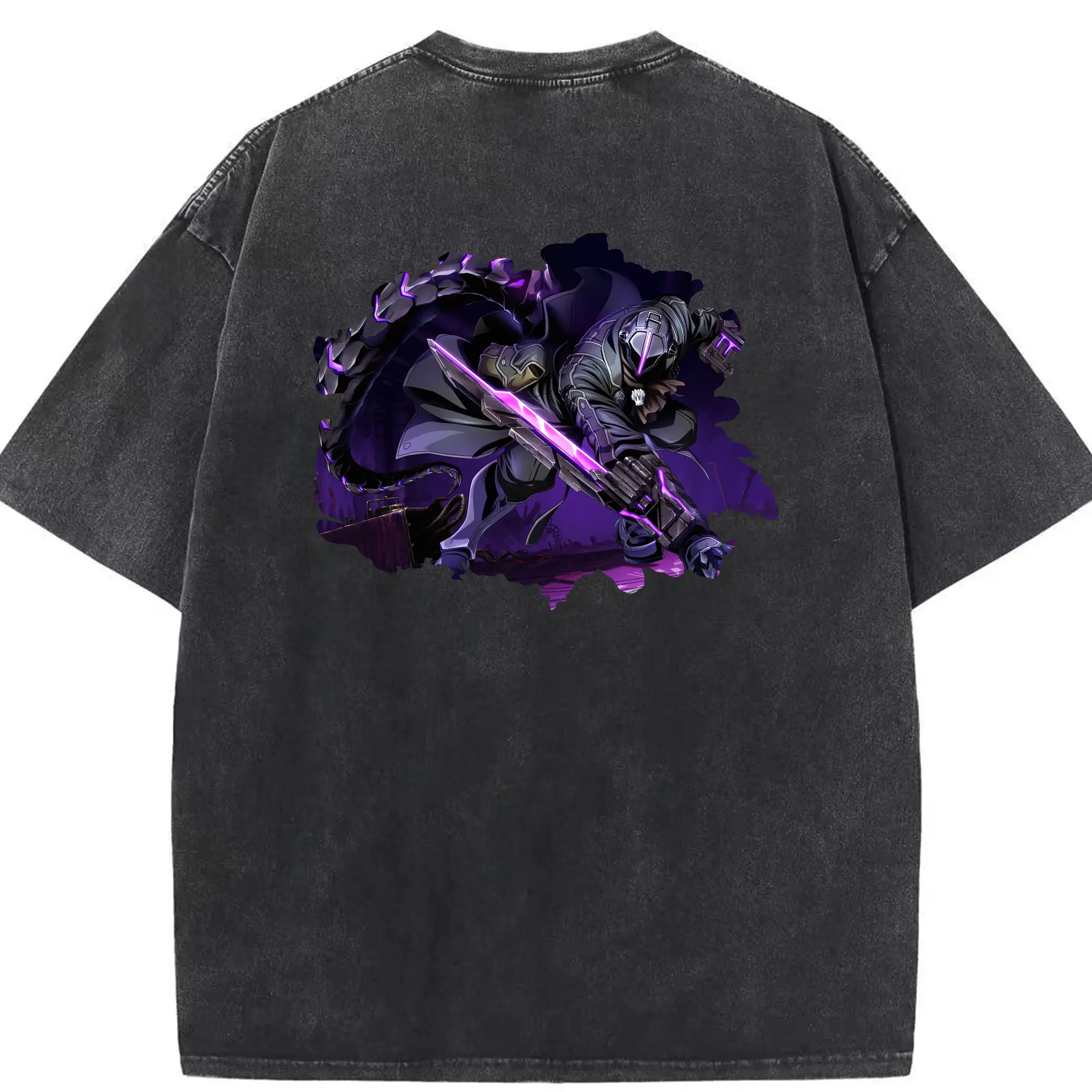 メイドインアビス グッズ,ボンドルド - 綿100％ ヴィンテージ風 半袖Tシャツ ・ 背面プリント ・ 柔らか肌触り ・ 通気性 快適 ・ スポーツ カジュアル 外出用