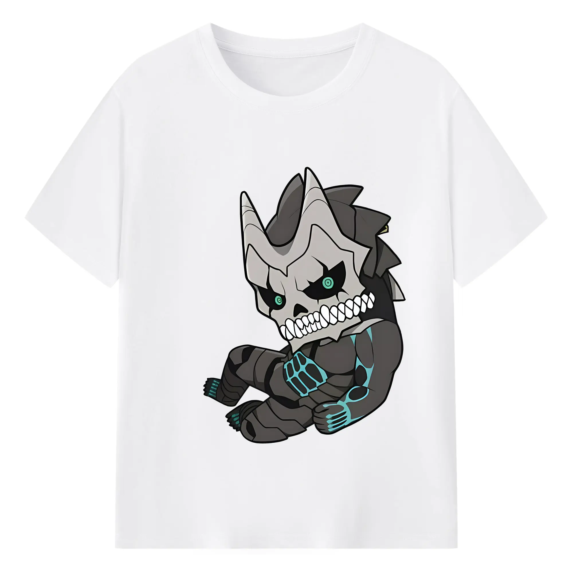 怪獣8号 グッズ,日比野カフカ - 綿100％ 半袖Tシャツ ・ フロントプリント ・ 快適 通気性 ・ 日常使い 散歩 スポーツ用