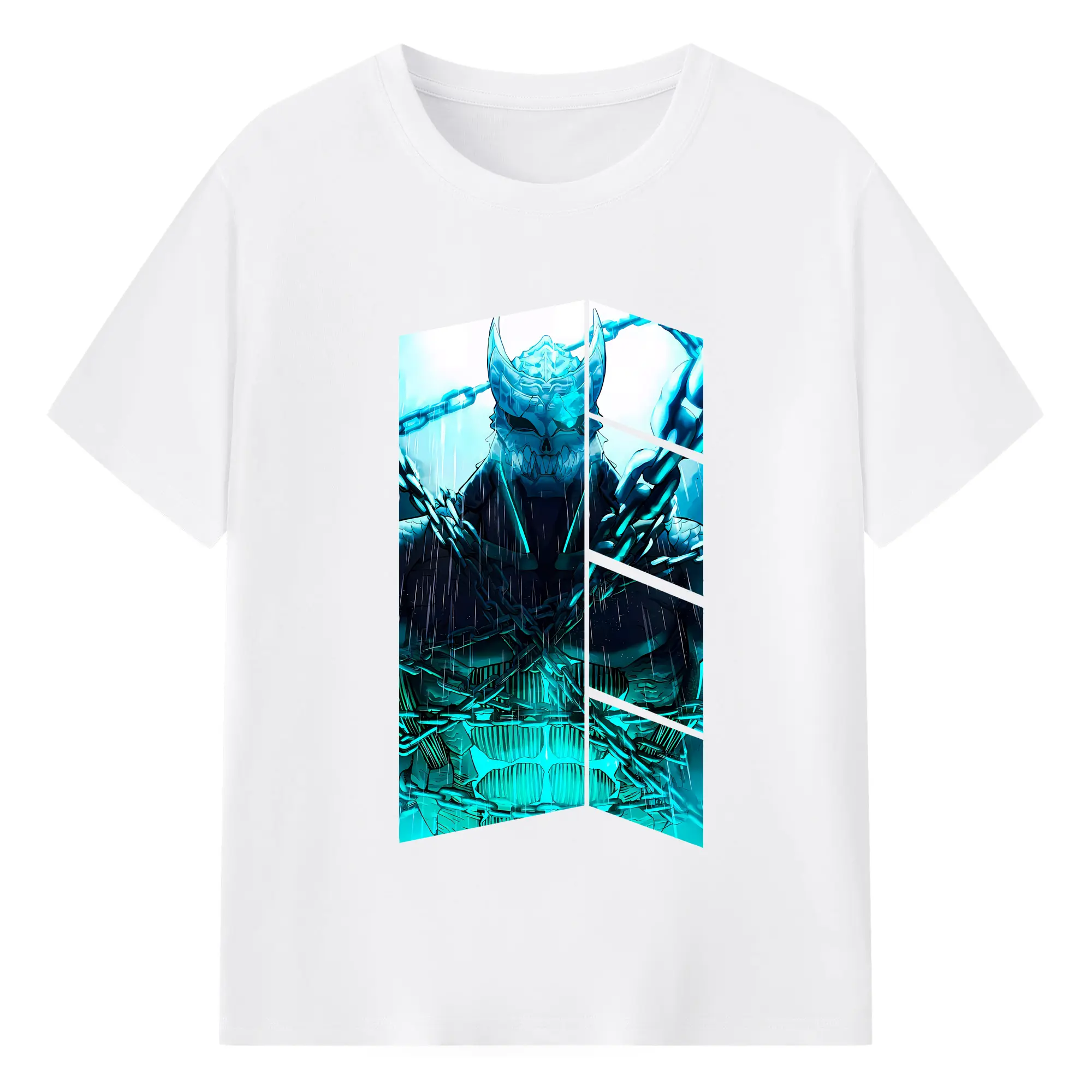 怪獣8号 グッズ,日比野カフカ - 綿100％ 半袖Tシャツ ・ フロントプリント ・ 快適 通気性 ・ 日常使い 散歩 スポーツ用