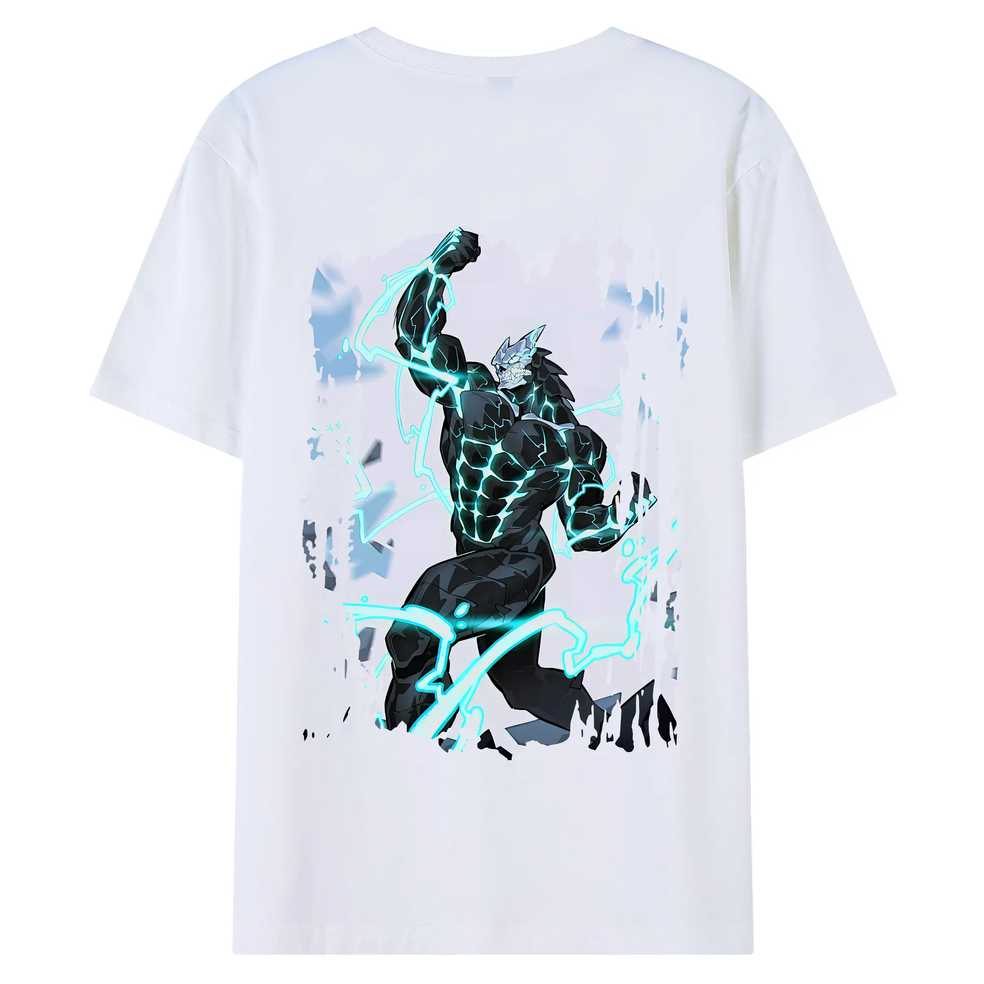 怪獣8号 グッズ,日比野カフカ - 綿100％ 半袖Tシャツ ・ バックプリント ・ 快適 通気性 ・ 日常使い 散歩 スポーツ用