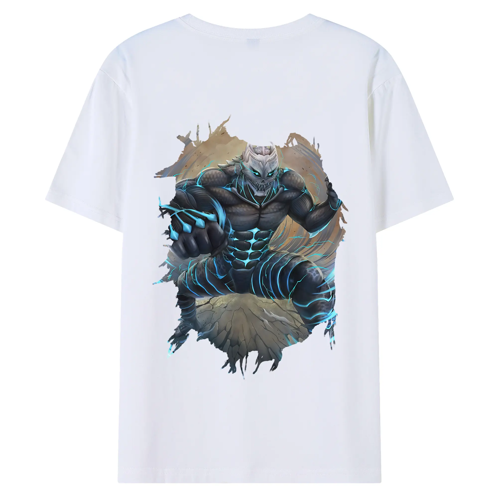 怪獣8号 グッズ,日比野カフカ - 綿100％ 半袖Tシャツ ・ バックプリント ・ 快適 通気性 ・ 日常使い 散歩 スポーツ用