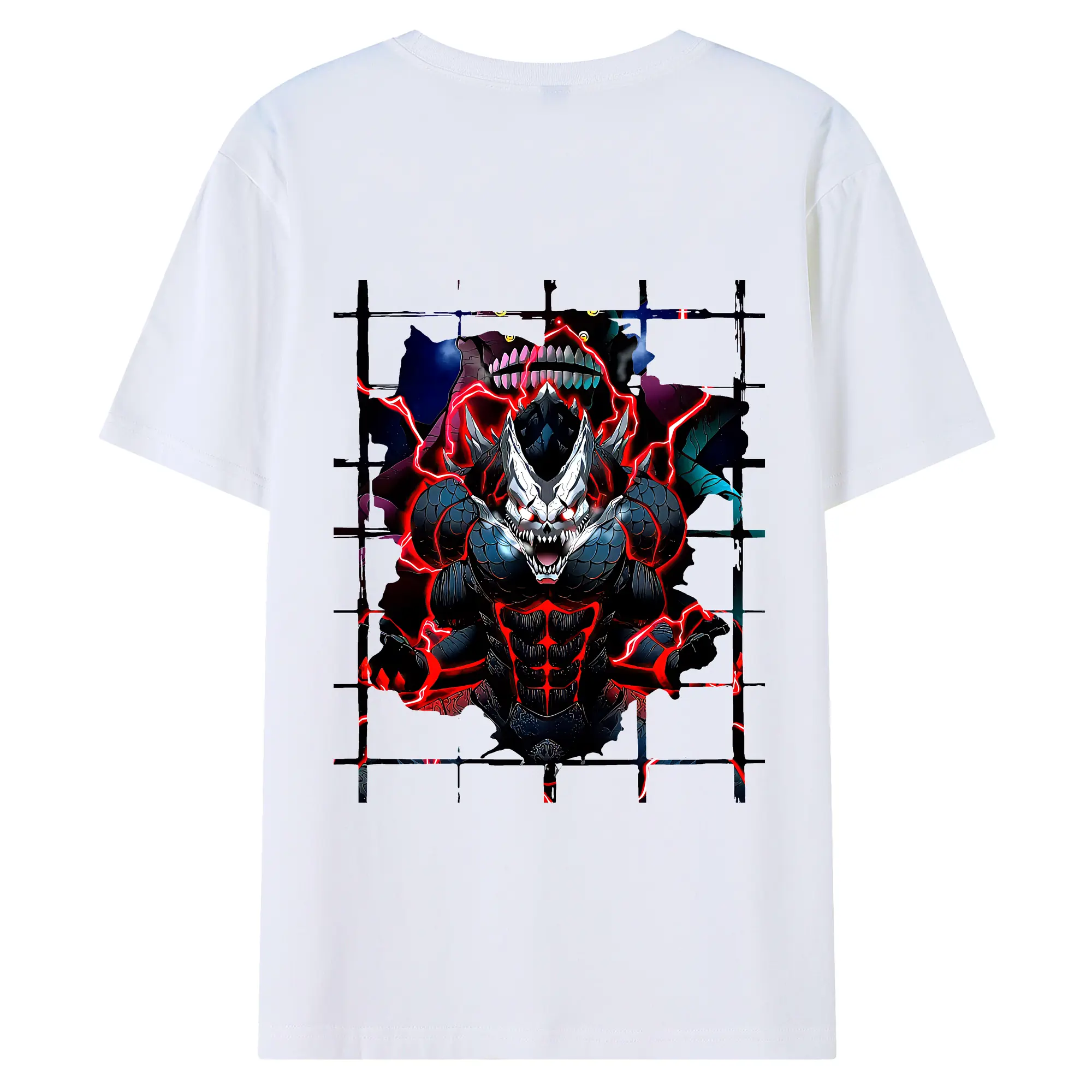 怪獣8号 グッズ,日比野カフカ - 綿100％ 半袖Tシャツ ・ バックプリント ・ 快適 通気性 ・ 日常使い 散歩 スポーツ用