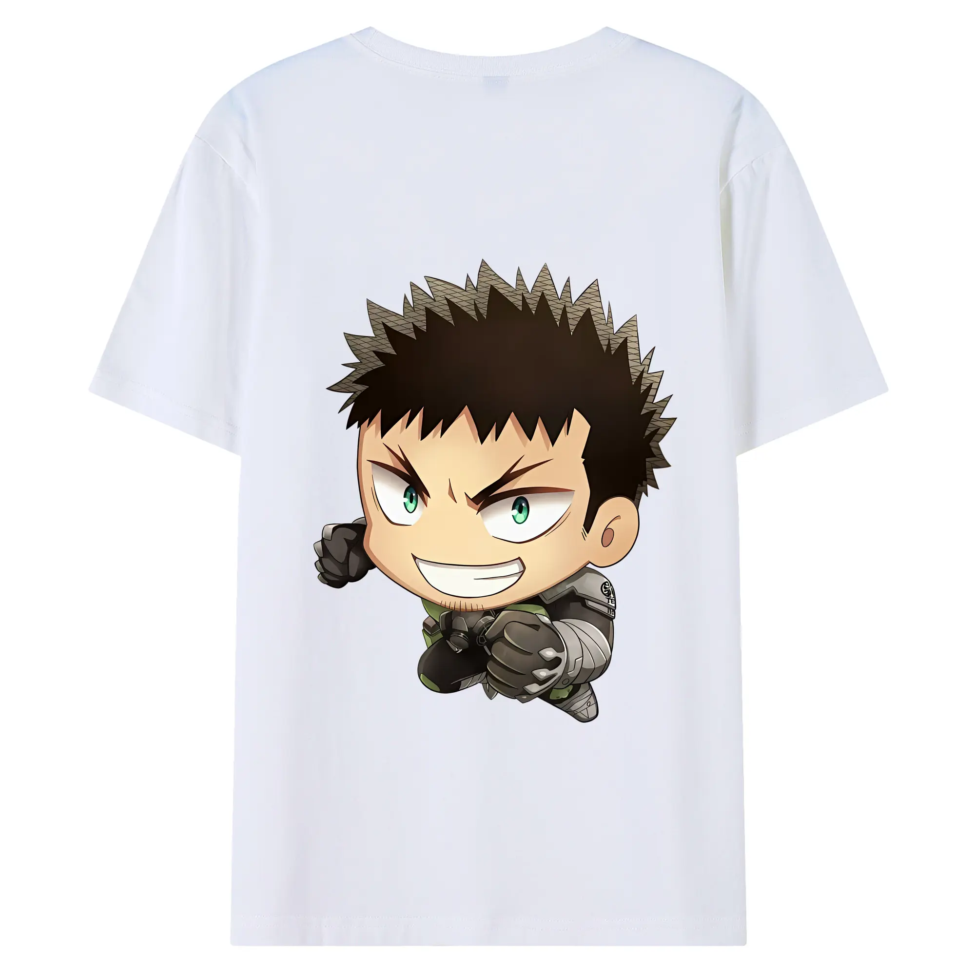 怪獣8号 グッズ,日比野カフカ - 綿100％ 半袖Tシャツ ・ バックプリント ・ 快適 通気性 ・ 日常使い 散歩 スポーツ用