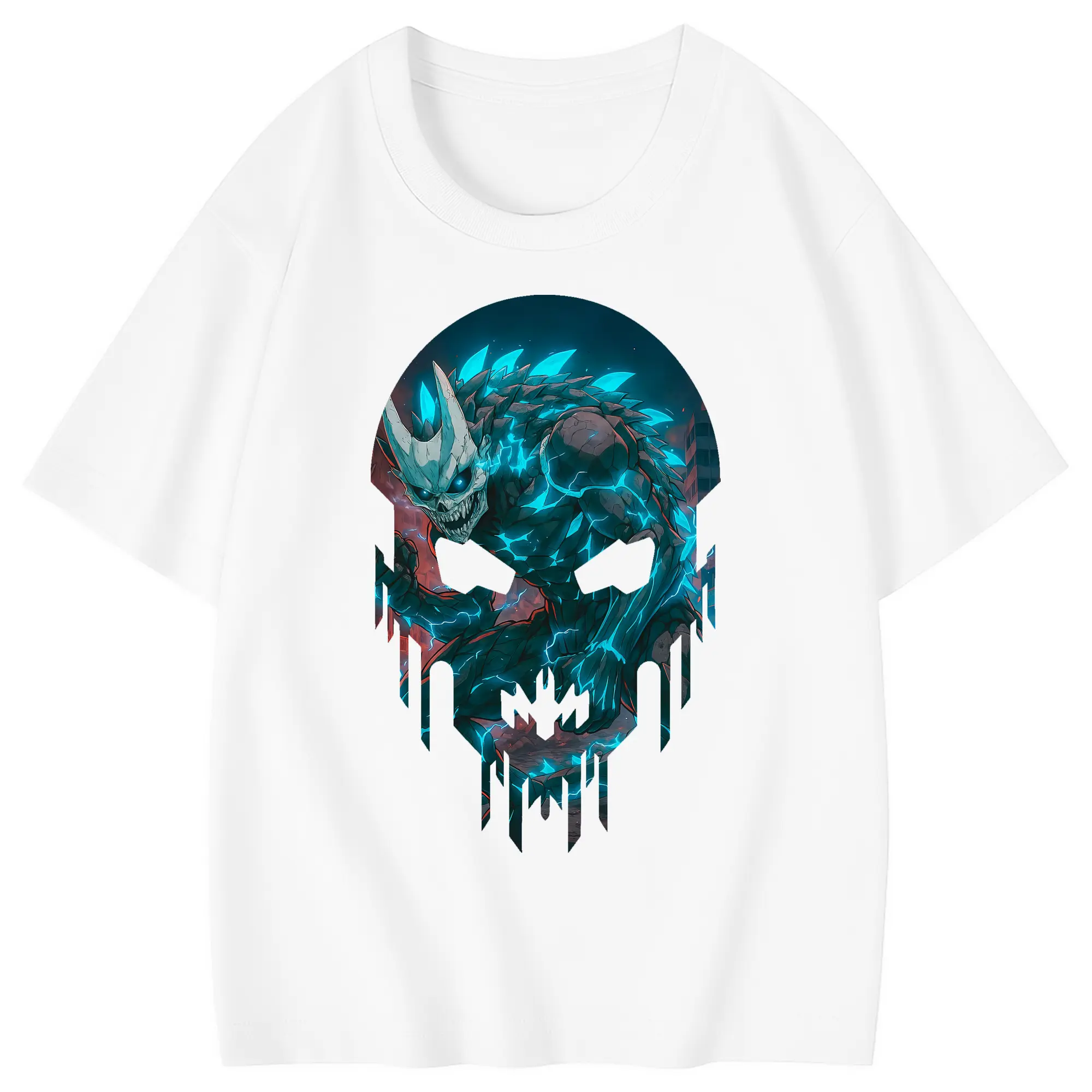 怪獣8号 グッズ,日比野カフカ - 綿100％ キッズTシャツ ・ フロントプリント ・ 快適 通気性 ・ スポーツ カジュアル 散歩用