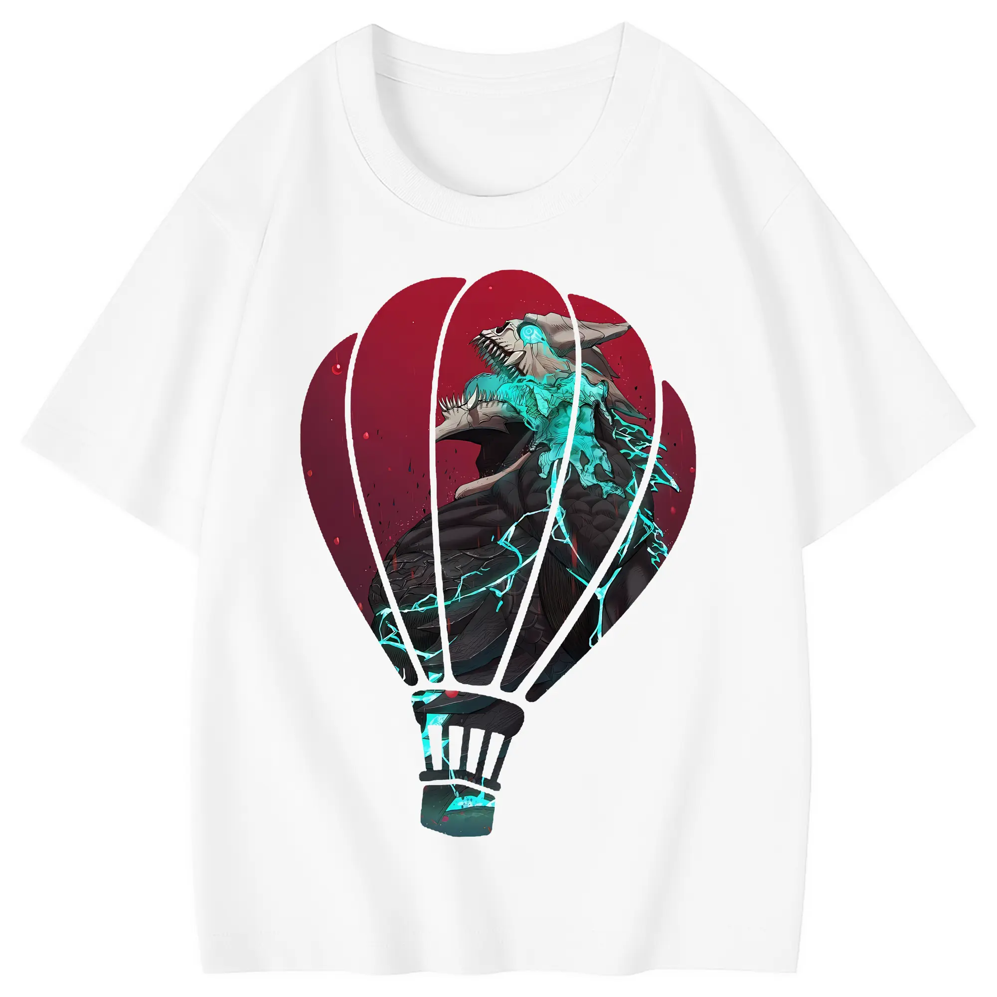 怪獣8号 グッズ,日比野カフカ - 綿100％ キッズTシャツ ・ フロントプリント ・ 快適 通気性 ・ スポーツ カジュアル 散歩用