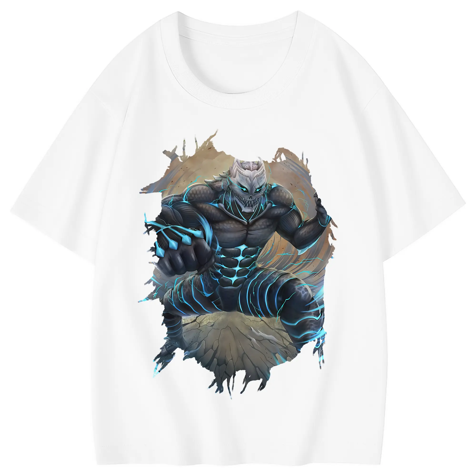 怪獣8号 グッズ,日比野カフカ - 綿100％ キッズTシャツ ・ フロントプリント ・ 快適 通気性 ・ スポーツ カジュアル 散歩用