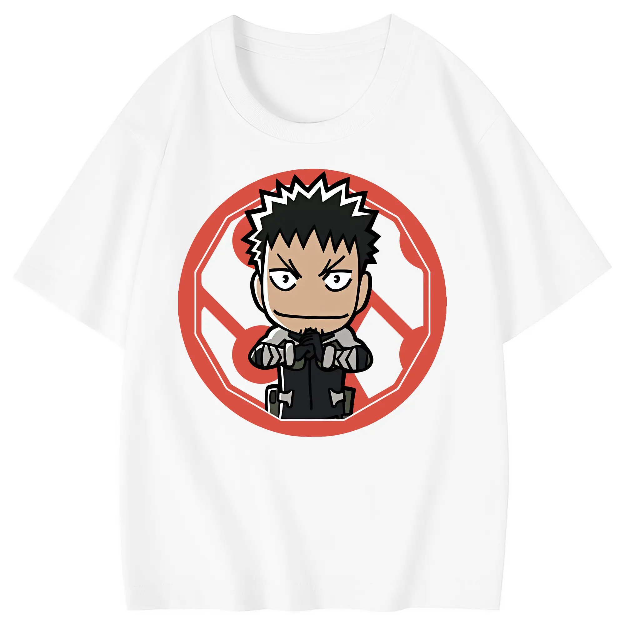 怪獣8号 グッズ,日比野カフカ - 綿100％ キッズTシャツ ・ フロントプリント ・ 快適 通気性 ・ スポーツ カジュアル 散歩用