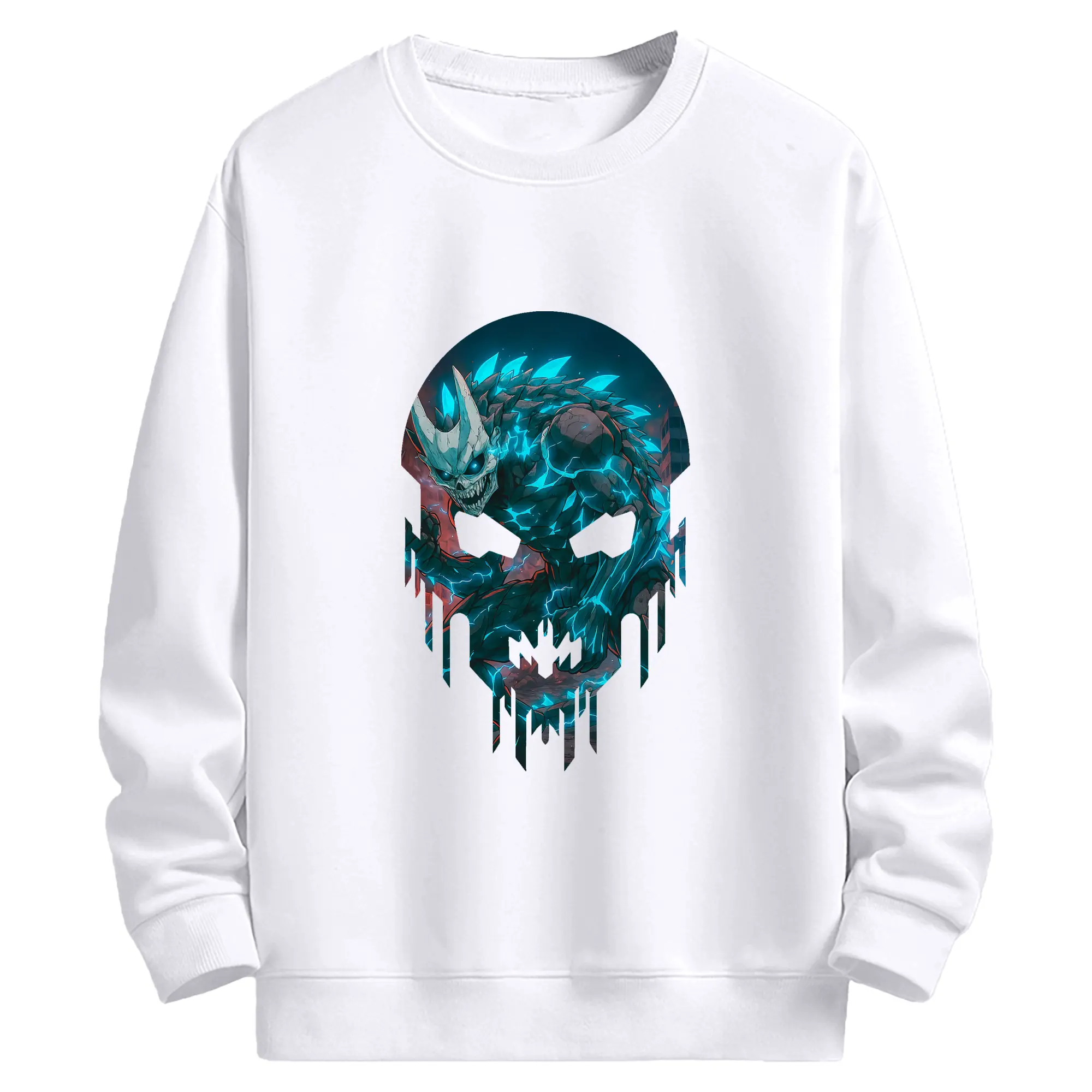 怪獣8号 グッズ,日比野カフカ - 高品質 クルーネック スウェット ・ コットン59％ ポリエステル41％ ・ ユニセックス 長袖 トレーナー ・ カジュアル デイリー スポーツ 散歩用