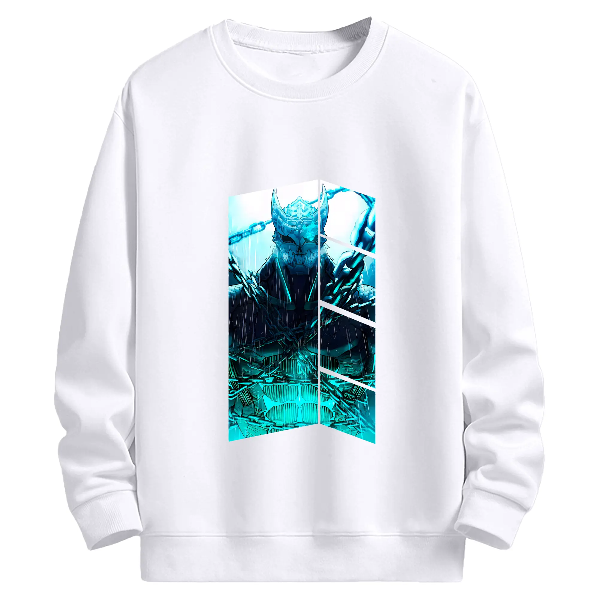 怪獣8号 グッズ,日比野カフカ - 高品質 クルーネック スウェット ・ コットン59％ ポリエステル41％ ・ ユニセックス 長袖 トレーナー ・ カジュアル デイリー スポーツ 散歩用