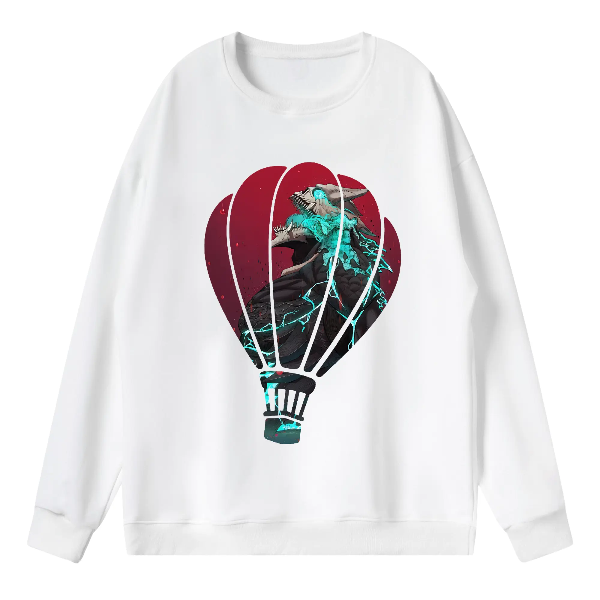 怪獣8号 グッズ,日比野カフカ - 薄手 クルーネック スウェット 裏毛260g · ポリエステル 春秋向け カジュアル 男女兼用 · トレーナー デイリー スポーツ 散歩に最適