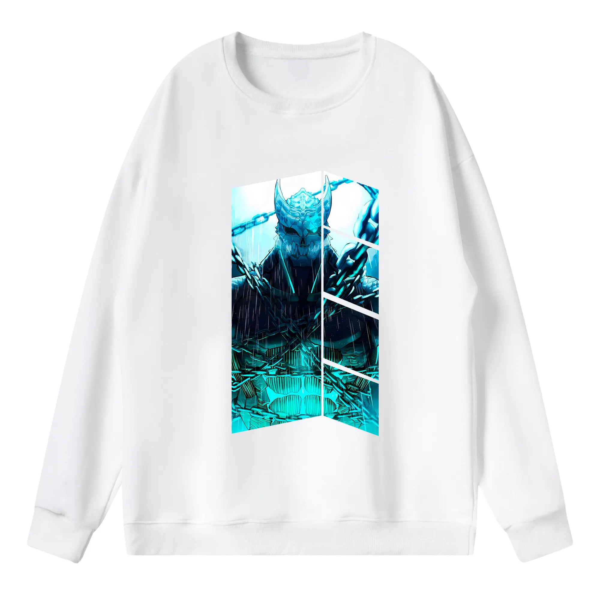 怪獣8号 グッズ,日比野カフカ - 薄手 クルーネック スウェット 裏毛260g · ポリエステル 春秋向け カジュアル 男女兼用 · トレーナー デイリー スポーツ 散歩に最適