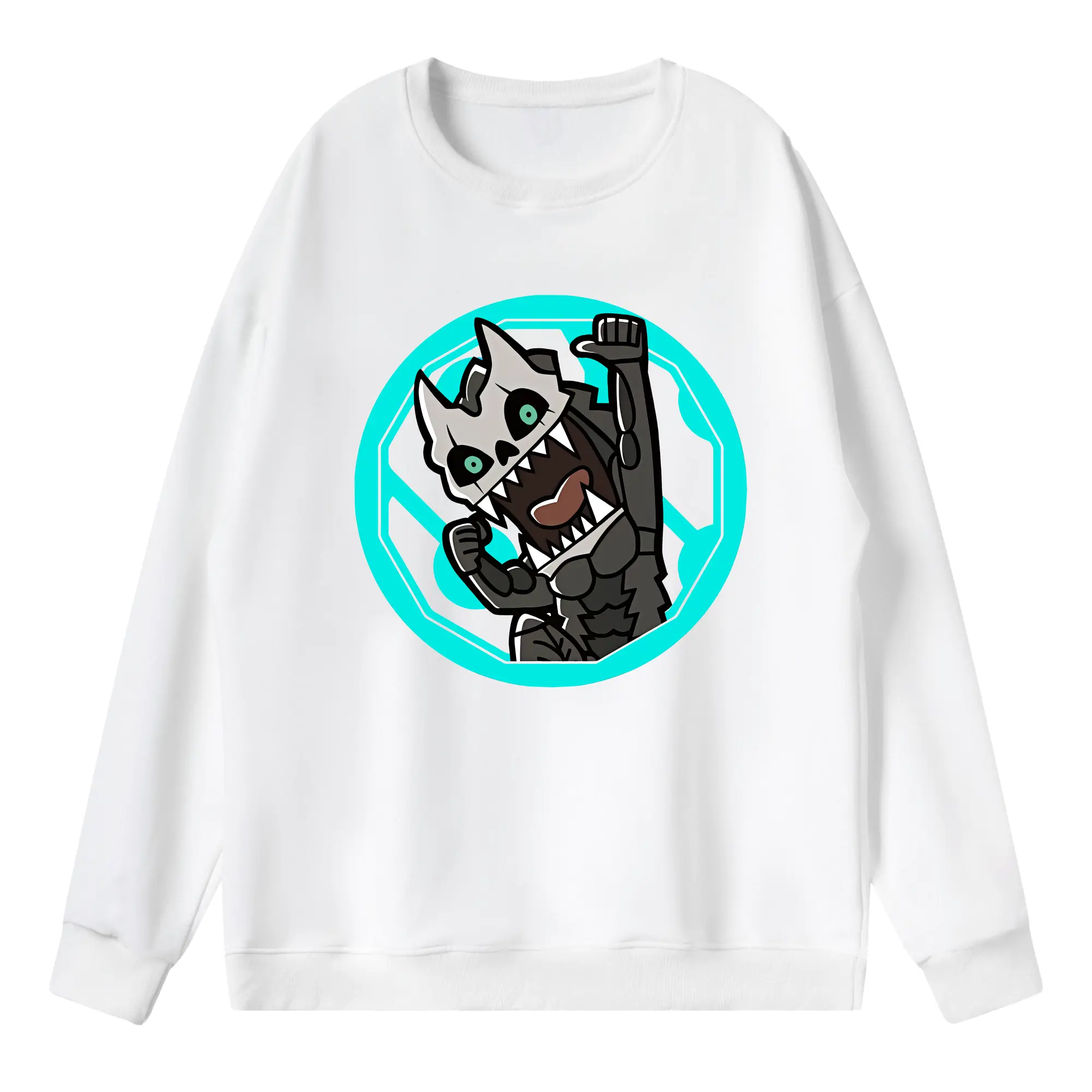 怪獣8号 グッズ,日比野カフカ - 薄手 クルーネック スウェット 裏毛260g · ポリエステル 春秋向け カジュアル 男女兼用 · トレーナー デイリー スポーツ 散歩に最適