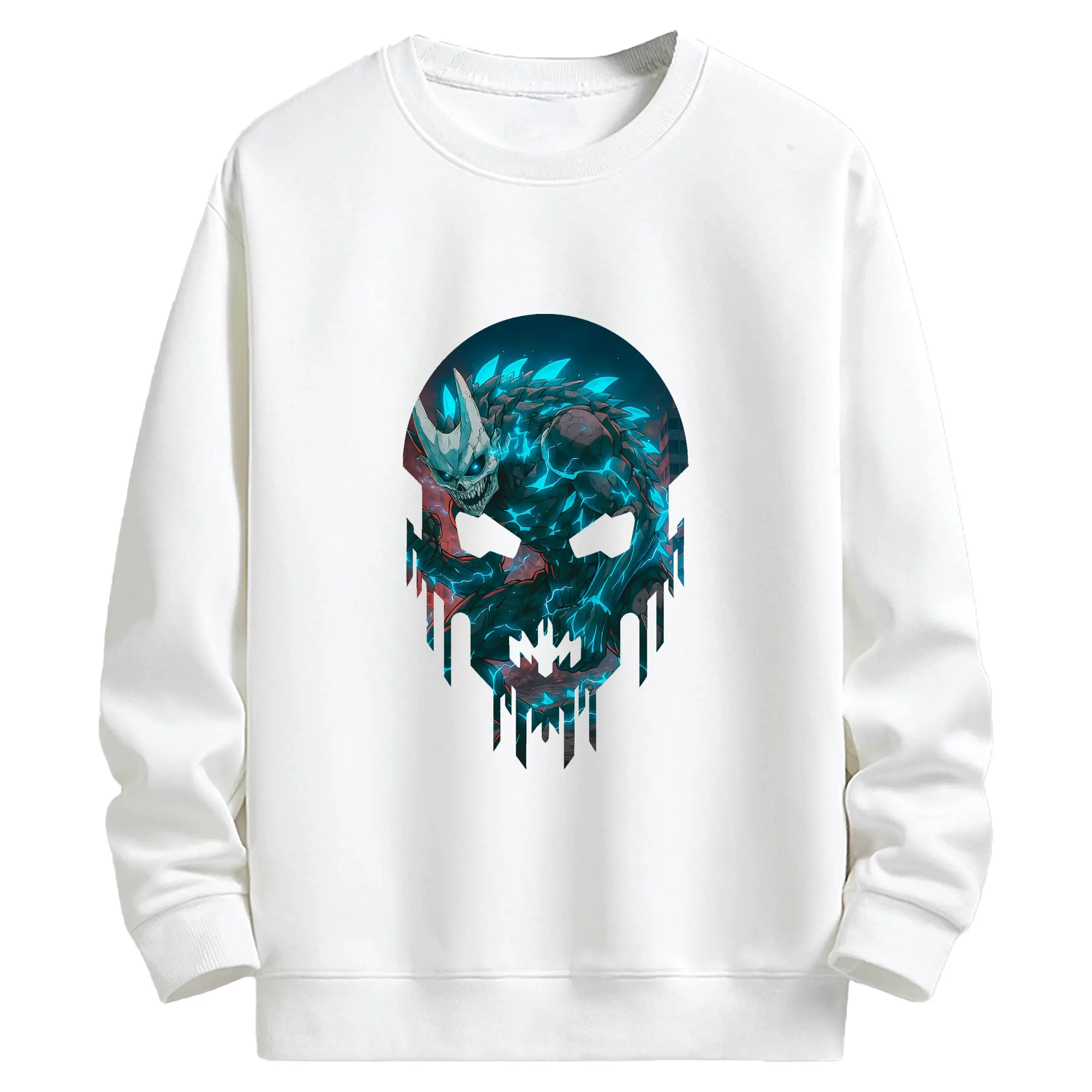 怪獣8号 グッズ,日比野カフカ - キッズ クルーネックスウェットシャツ ・ フロントプリント ・ 綿80％ ポリエステル20％ ・ 快適 通学 スポーツ 日常使い お散歩用