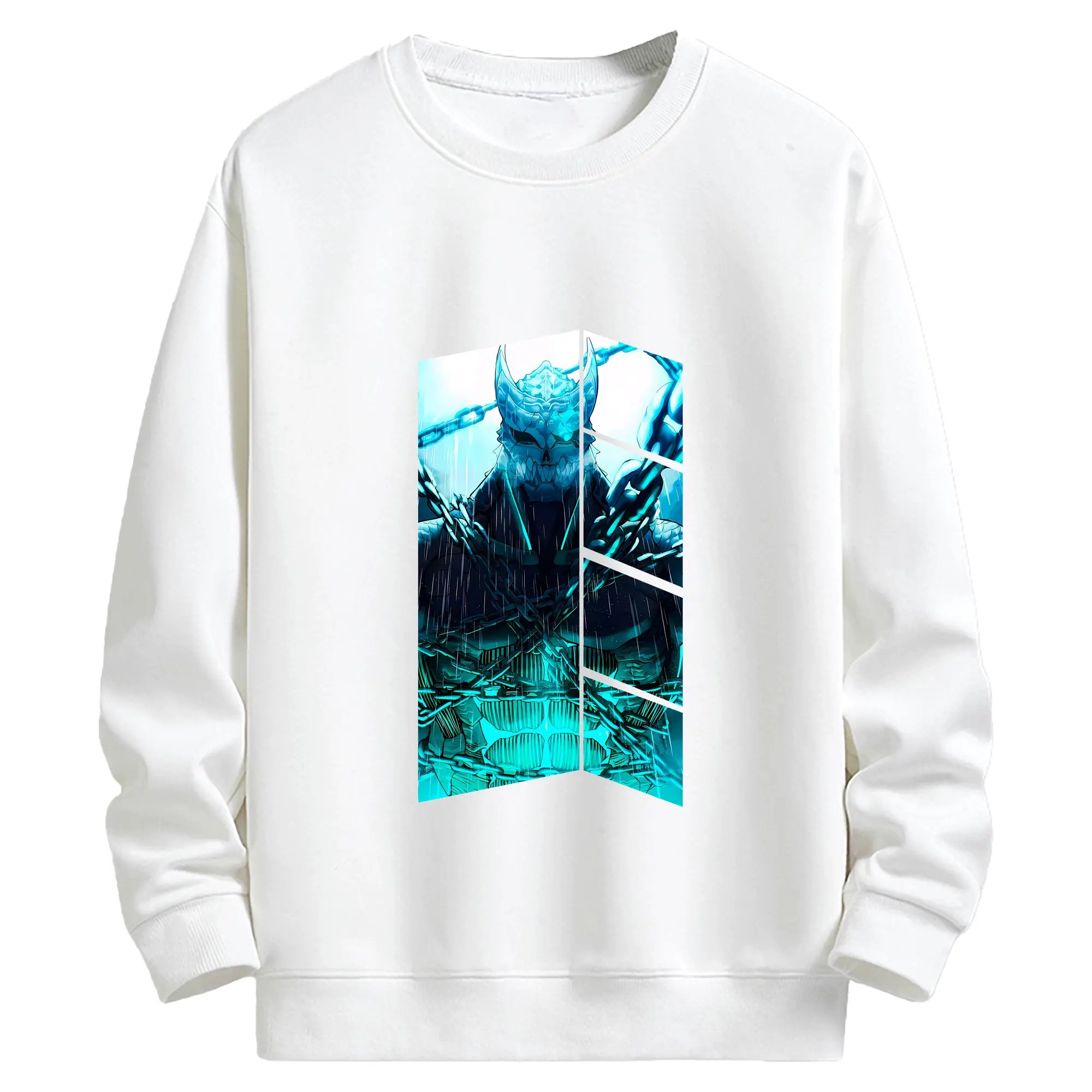 怪獣8号 グッズ,日比野カフカ - キッズ クルーネックスウェットシャツ ・ フロントプリント ・ 綿80％ ポリエステル20％ ・ 快適 通学 スポーツ 日常使い お散歩用