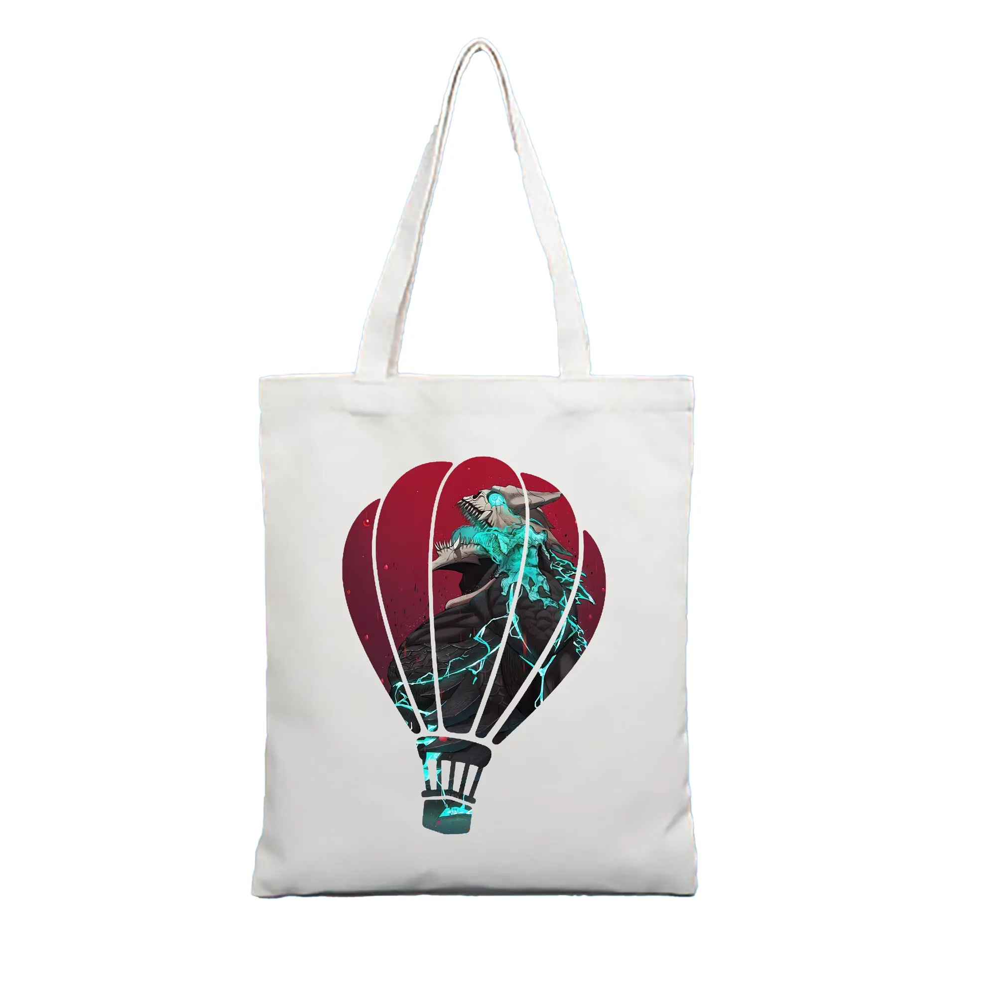 怪獣8号 グッズ,日比野カフカ - 縦型キャンバス手提げバッグ（トートバッグ） ・ キャンバス素材 ・ ショッピング用 ・ 軽量 丈夫 お手入れ簡単