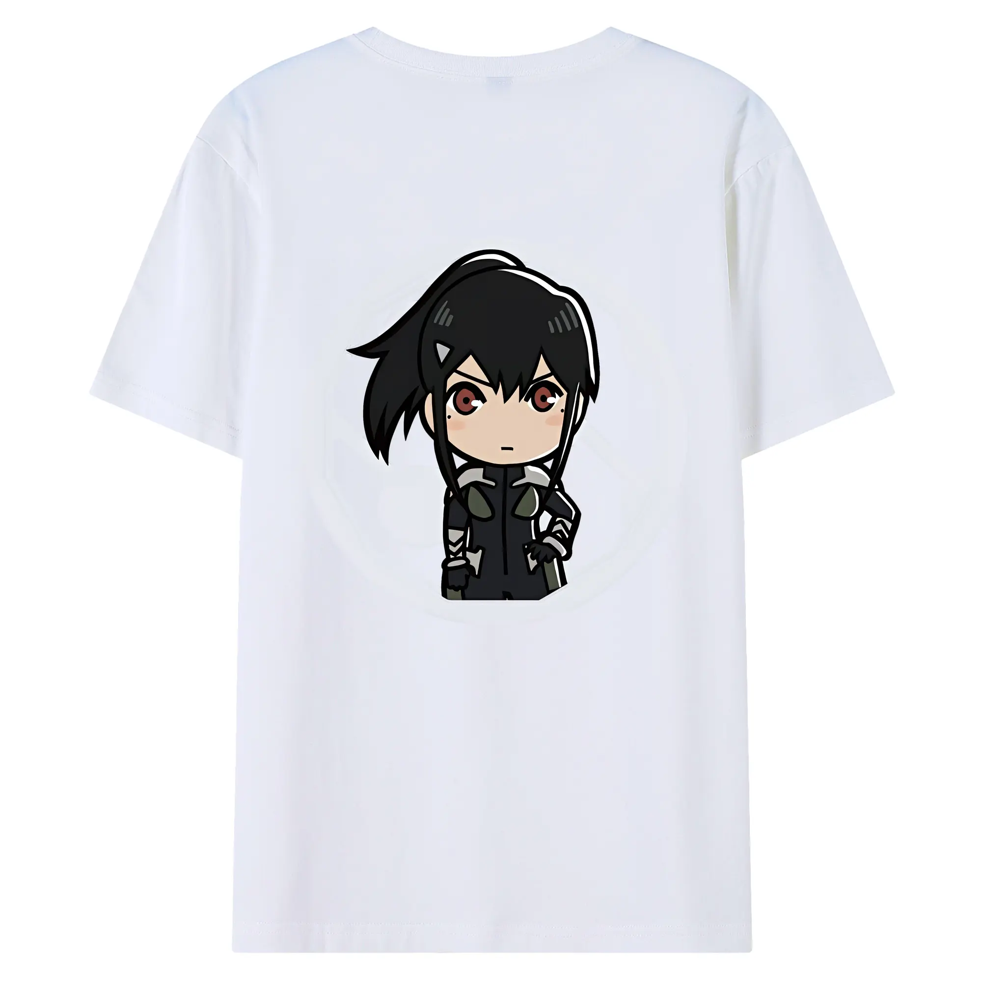 怪獣8号 グッズ,亜白ミナ - 綿100％ 半袖Tシャツ ・ バックプリント ・ 快適 通気性 ・ 日常使い 散歩 スポーツ用