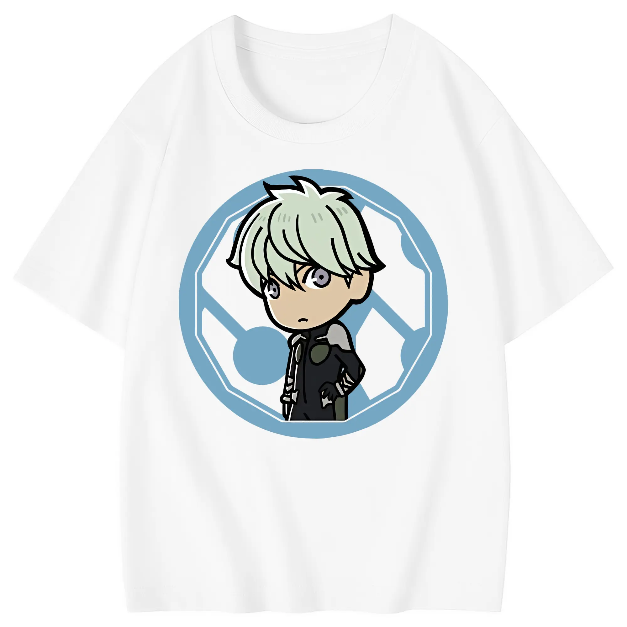 怪獣8号 グッズ,市川レノ - 綿100％ キッズTシャツ ・ フロントプリント ・ 快適 通気性 ・ スポーツ カジュアル 散歩用