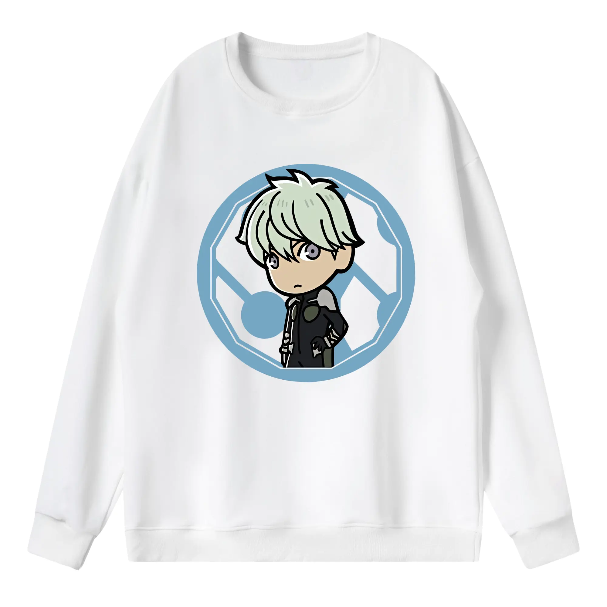 怪獣8号 グッズ,市川レノ - 薄手 クルーネック スウェット 裏毛260g · ポリエステル 春秋向け カジュアル 男女兼用 · トレーナー デイリー スポーツ 散歩に最適