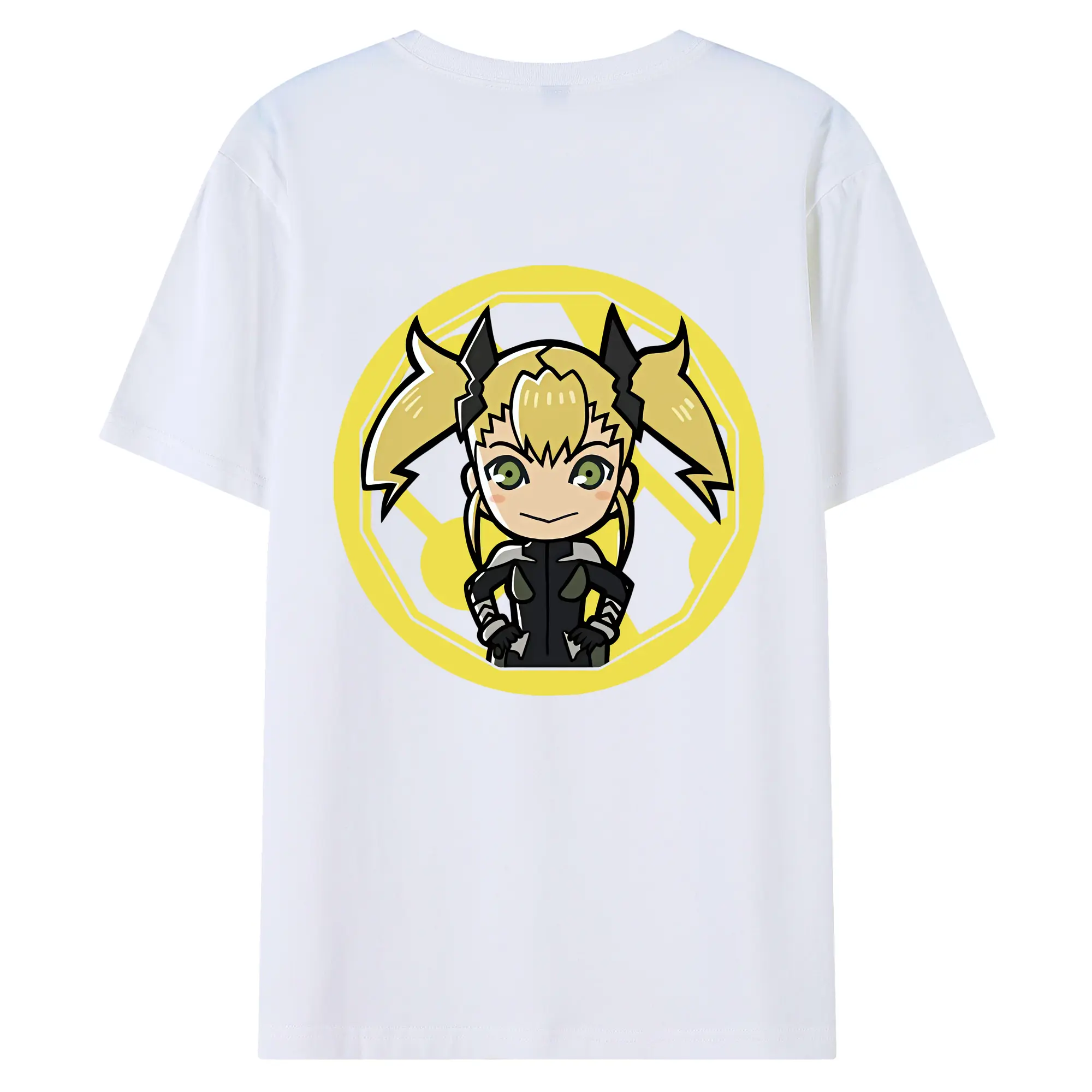 怪獣8号 グッズ,四ノ宮キコル - 綿100％ 半袖Tシャツ ・ バックプリント ・ 快適 通気性 ・ 日常使い 散歩 スポーツ用