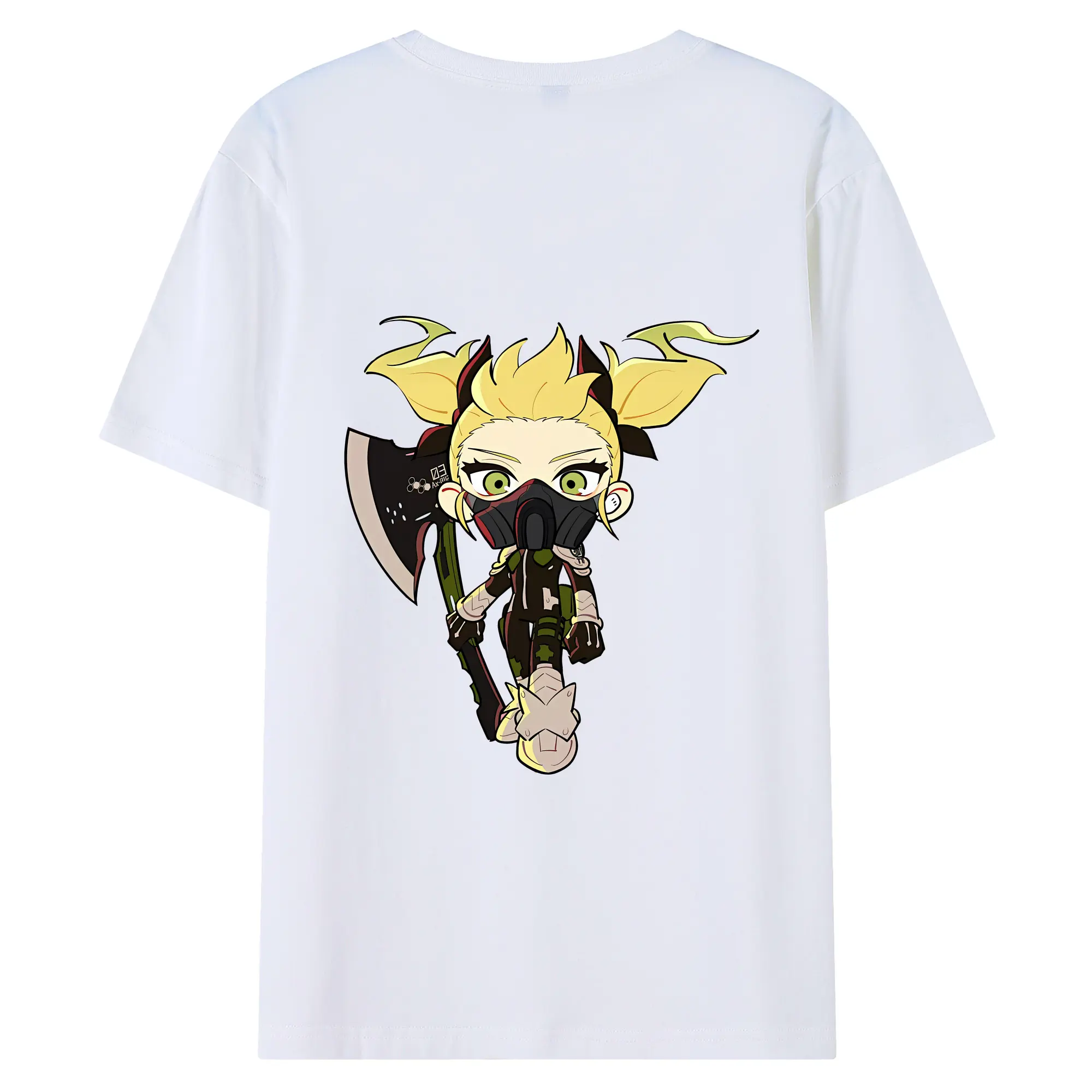 怪獣8号 グッズ,四ノ宮キコル - 綿100％ 半袖Tシャツ ・ バックプリント ・ 快適 通気性 ・ 日常使い 散歩 スポーツ用