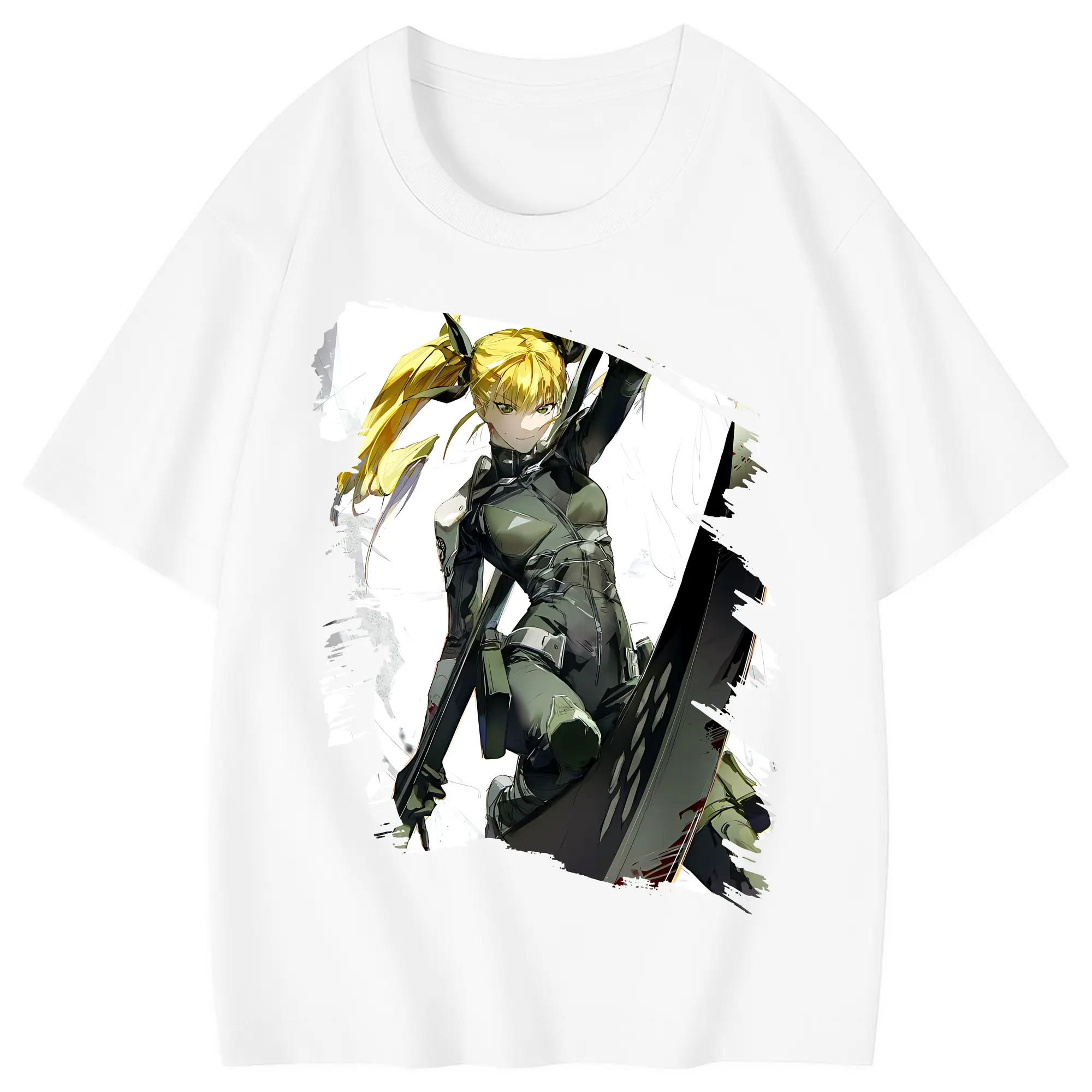 怪獣8号 グッズ,四ノ宮キコル - 綿100％ キッズTシャツ ・ フロントプリント ・ 快適 通気性 ・ スポーツ カジュアル 散歩用