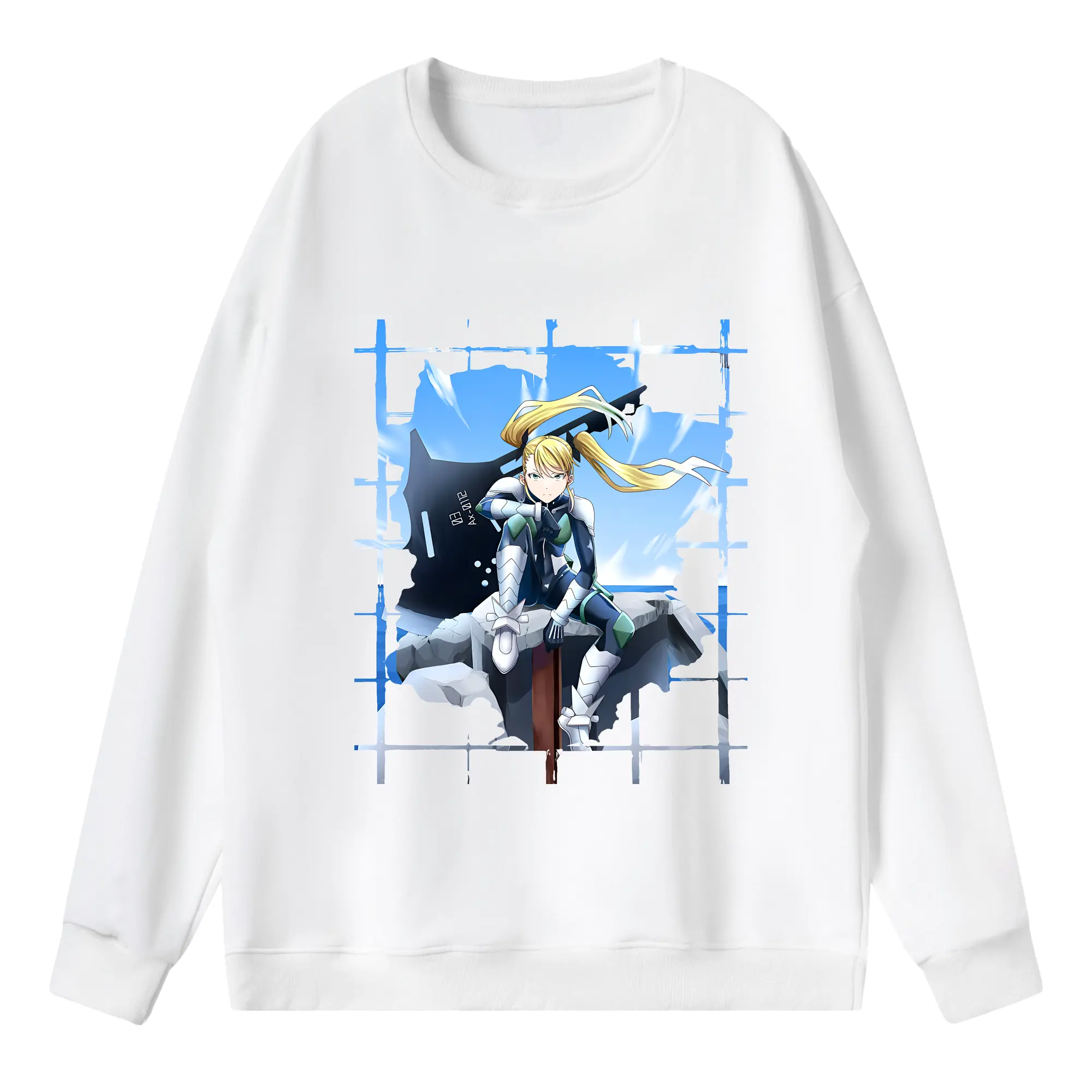 怪獣8号 グッズ,四ノ宮キコル - 薄手 クルーネック スウェット 裏毛260g · ポリエステル 春秋向け カジュアル 男女兼用 · トレーナー デイリー スポーツ 散歩に最適