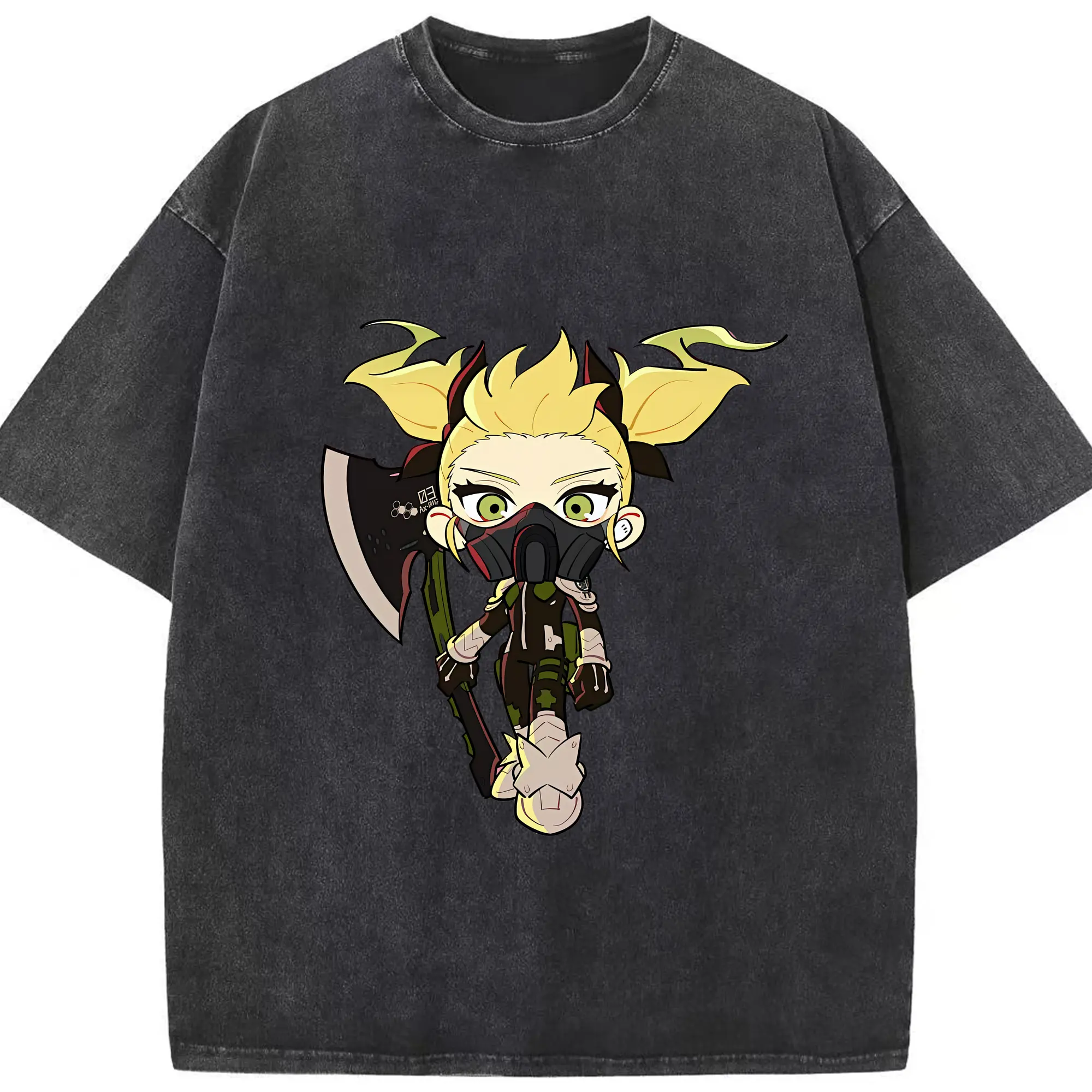 怪獣8号 グッズ,四ノ宮キコル - 綿100％ ヴィンテージ風 半袖Tシャツ ・ フロントプリント ・ 柔らか肌触り ・ 通気性 快適 ・ スポーツ カジュアル 外出用