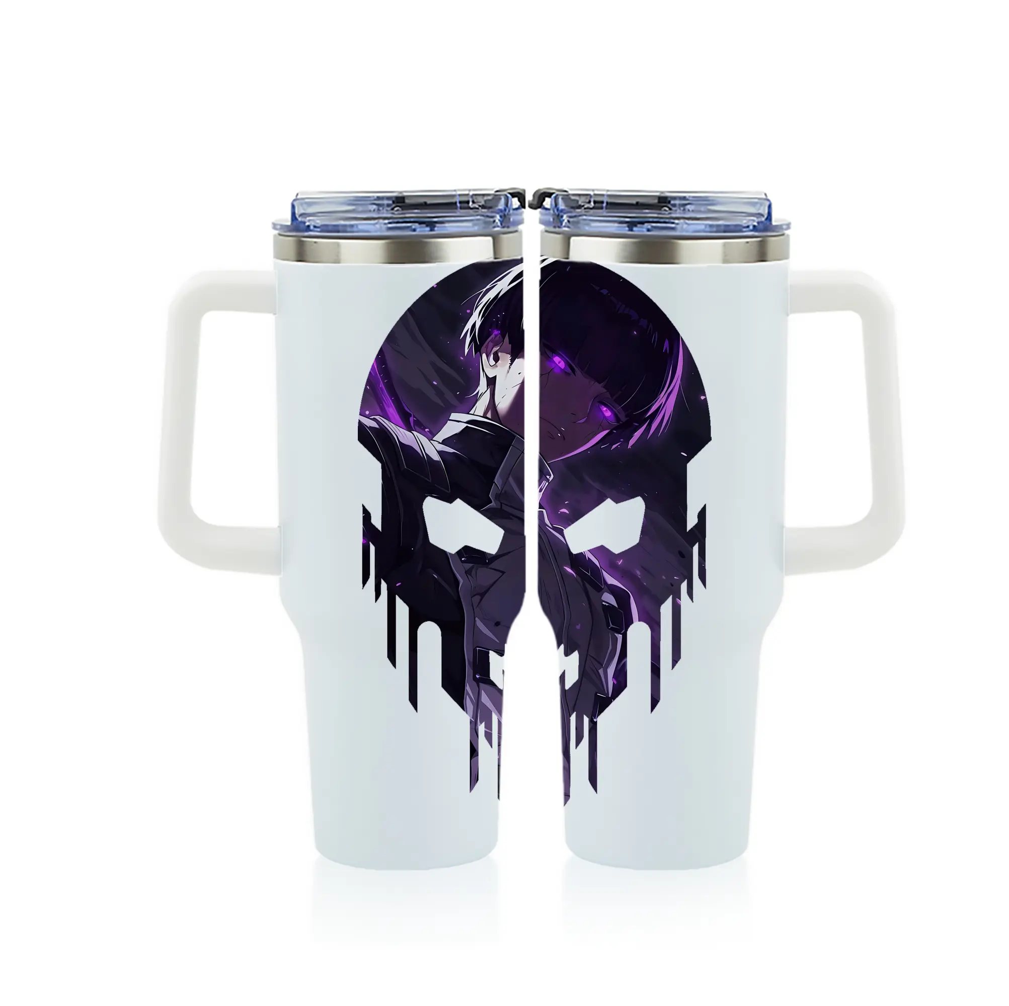 怪獣8号 グッズ,保科宗四郎 - 1200mL フルプリント車用タンブラー ・ 304ステンレス 内側 ・ 201ステンレス 外側 ・ 保温 保冷 ・ 通勤 ドライブ アウトドア用