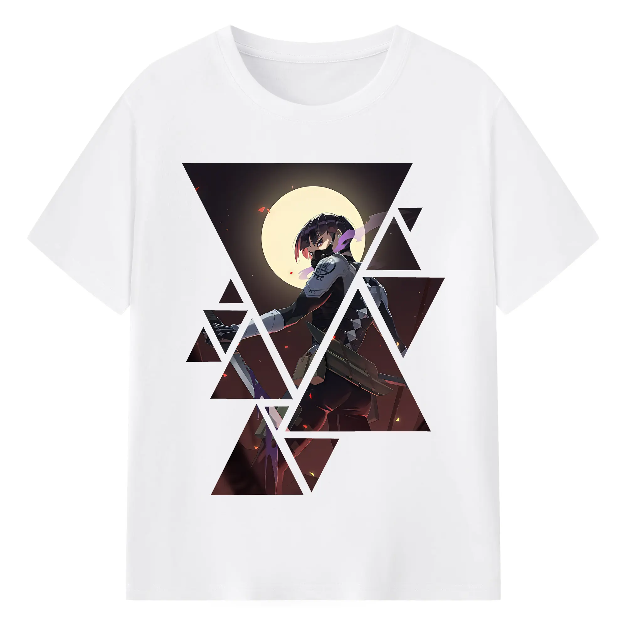 怪獣8号 グッズ,保科宗四郎 - 綿100％ 半袖Tシャツ ・ フロントプリント ・ 快適 通気性 ・ 日常使い 散歩 スポーツ用