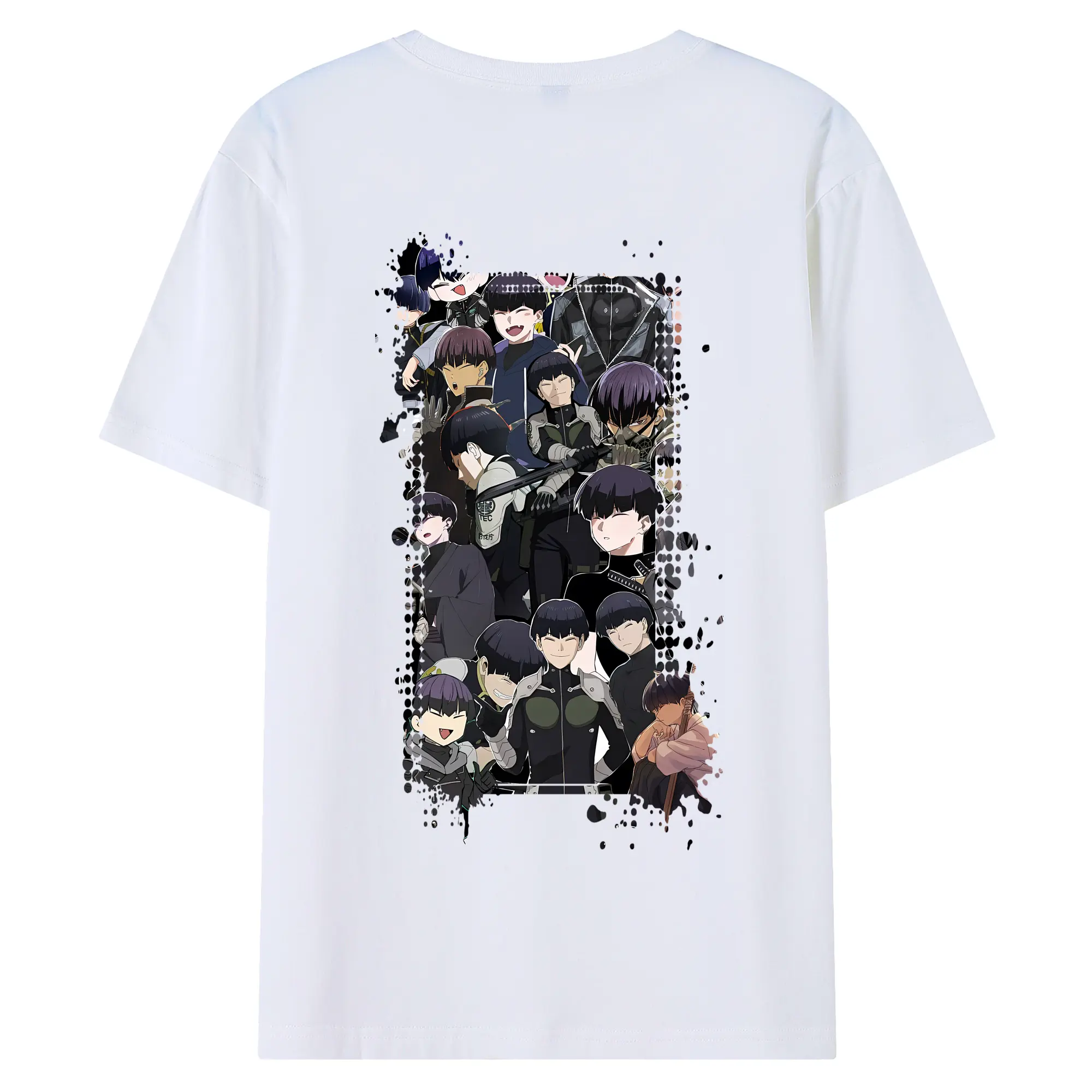 怪獣8号 グッズ,保科宗四郎 - 綿100％ 半袖Tシャツ ・ バックプリント ・ 快適 通気性 ・ 日常使い 散歩 スポーツ用