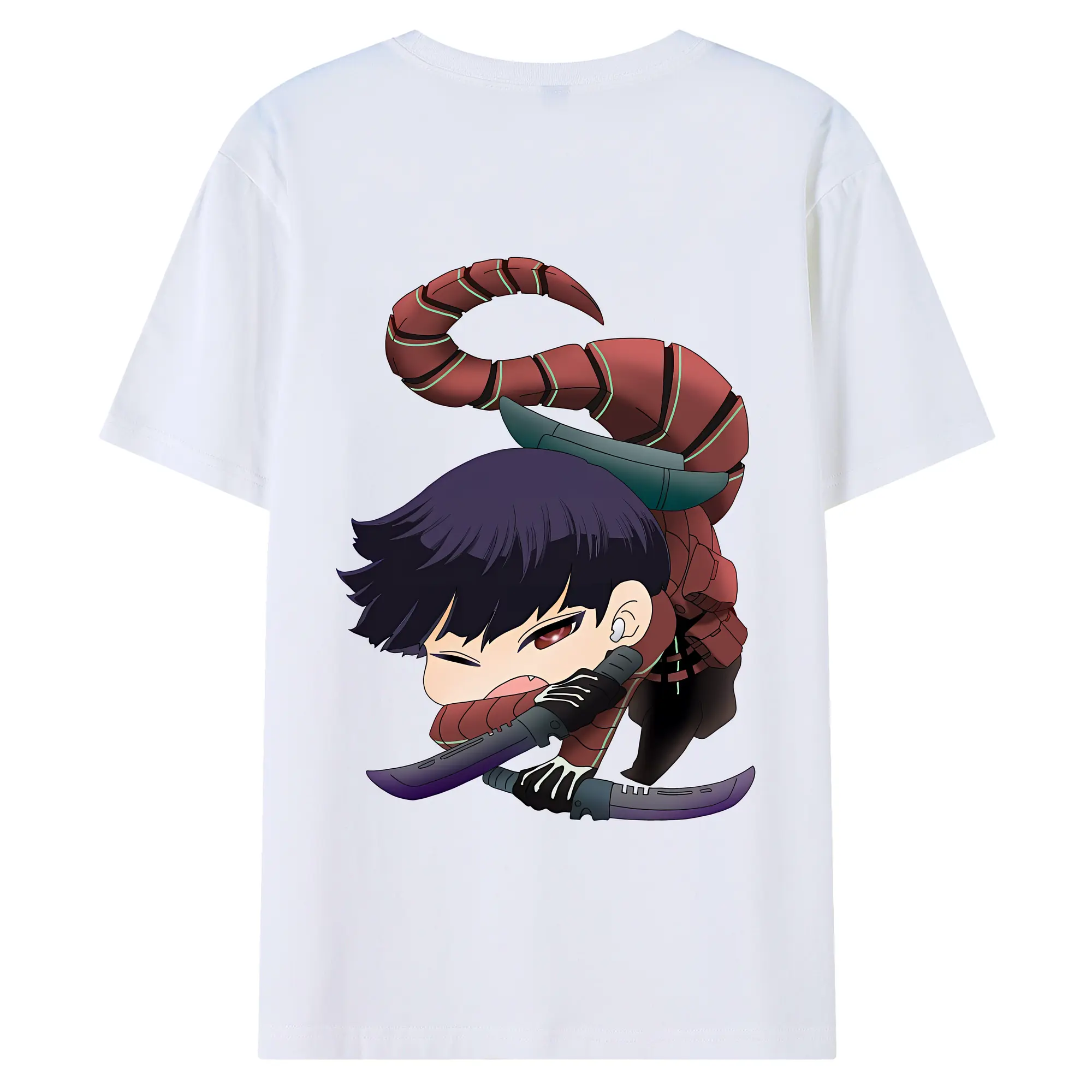 怪獣8号 グッズ,保科宗四郎 - 綿100％ 半袖Tシャツ ・ バックプリント ・ 快適 通気性 ・ 日常使い 散歩 スポーツ用