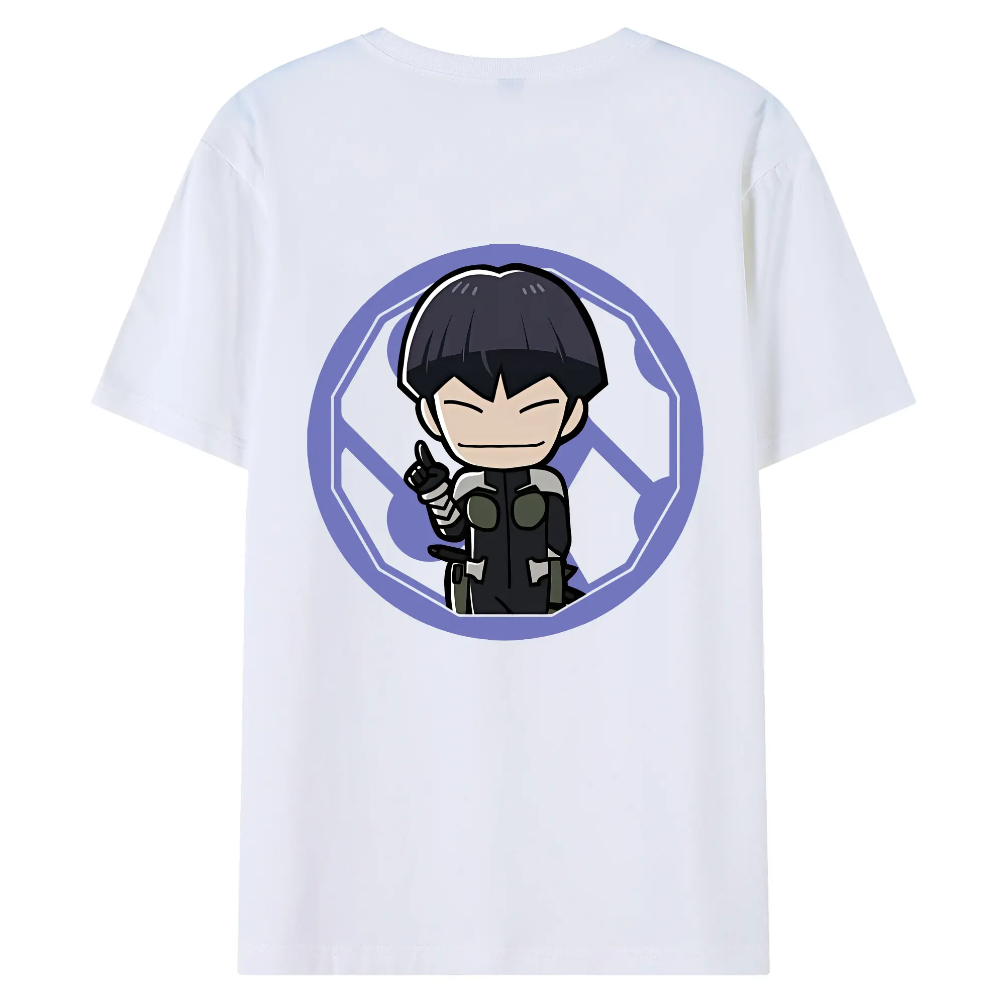 怪獣8号 グッズ,保科宗四郎 - 綿100％ 半袖Tシャツ ・ バックプリント ・ 快適 通気性 ・ 日常使い 散歩 スポーツ用