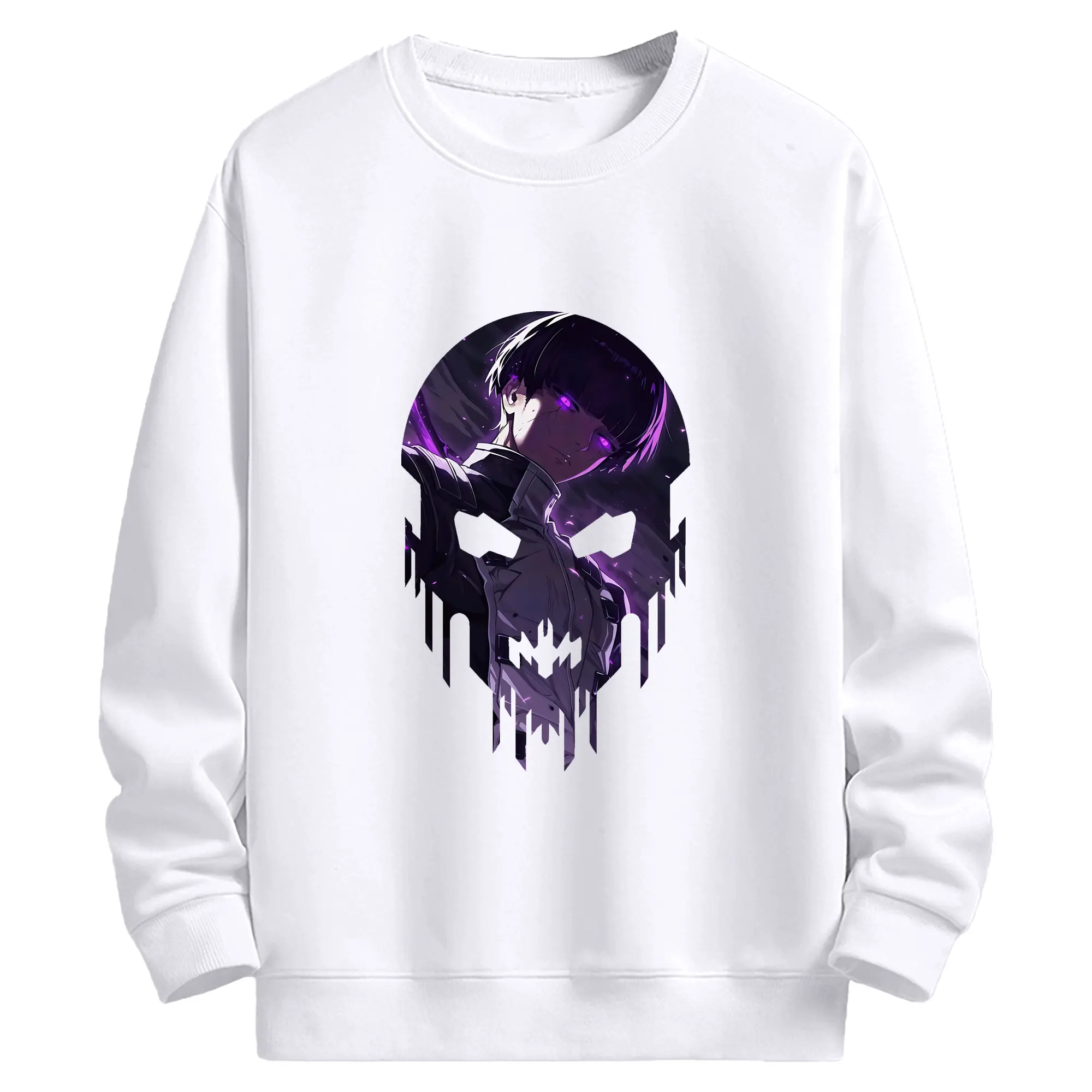 怪獣8号 グッズ,保科宗四郎 - 高品質 クルーネック スウェット ・ コットン59％ ポリエステル41％ ・ ユニセックス 長袖 トレーナー ・ カジュアル デイリー スポーツ 散歩用