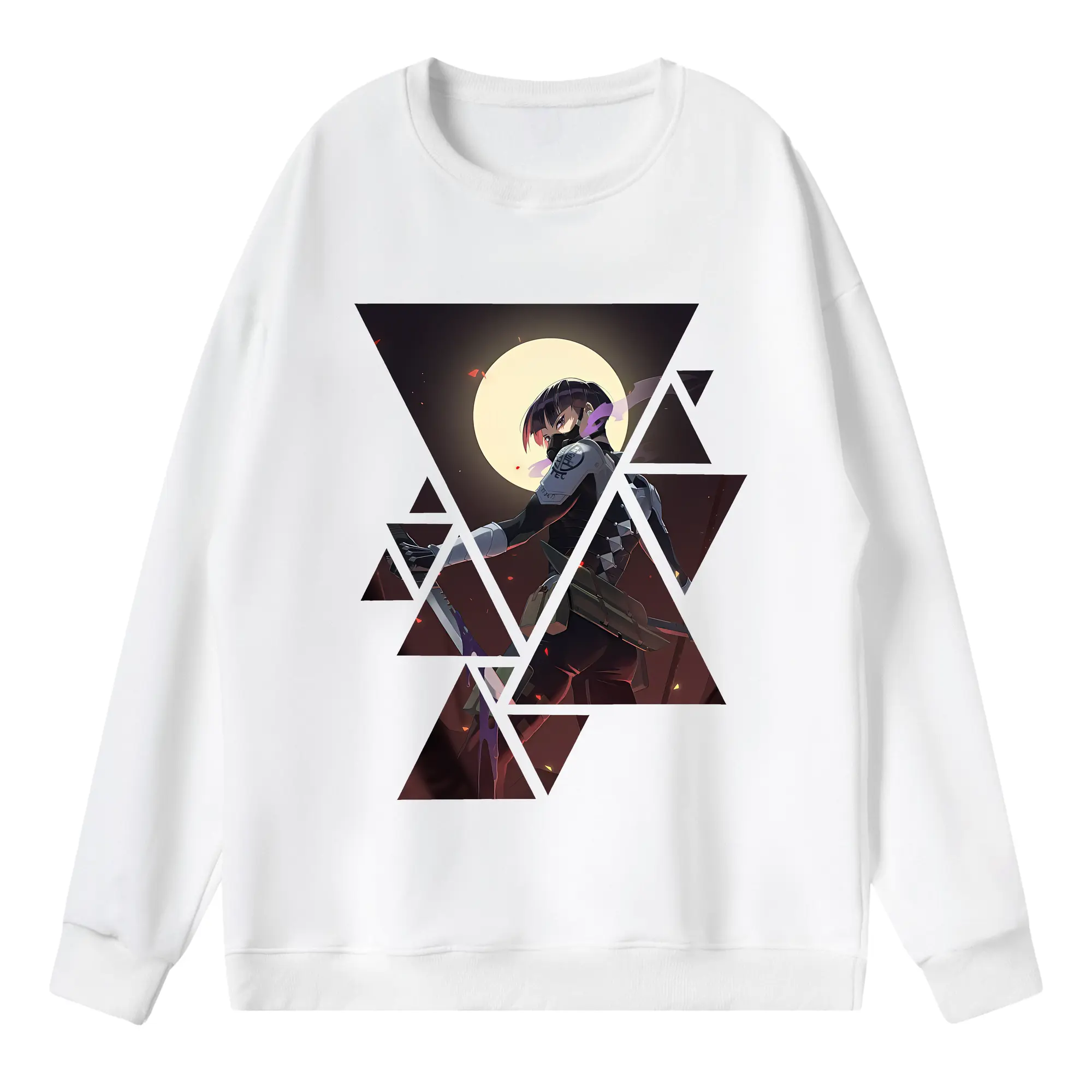 怪獣8号 グッズ,保科宗四郎 - 薄手 クルーネック スウェット 裏毛260g · ポリエステル 春秋向け カジュアル 男女兼用 · トレーナー デイリー スポーツ 散歩に最適