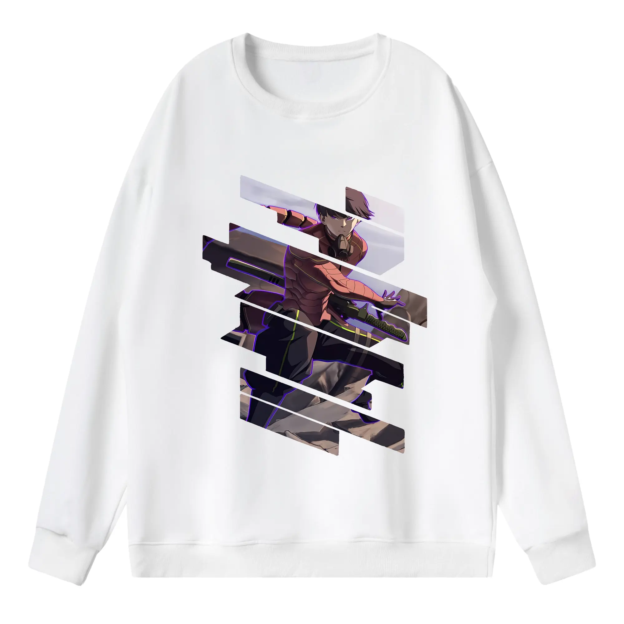 怪獣8号 グッズ,保科宗四郎 - 薄手 クルーネック スウェット 裏毛260g · ポリエステル 春秋向け カジュアル 男女兼用 · トレーナー デイリー スポーツ 散歩に最適