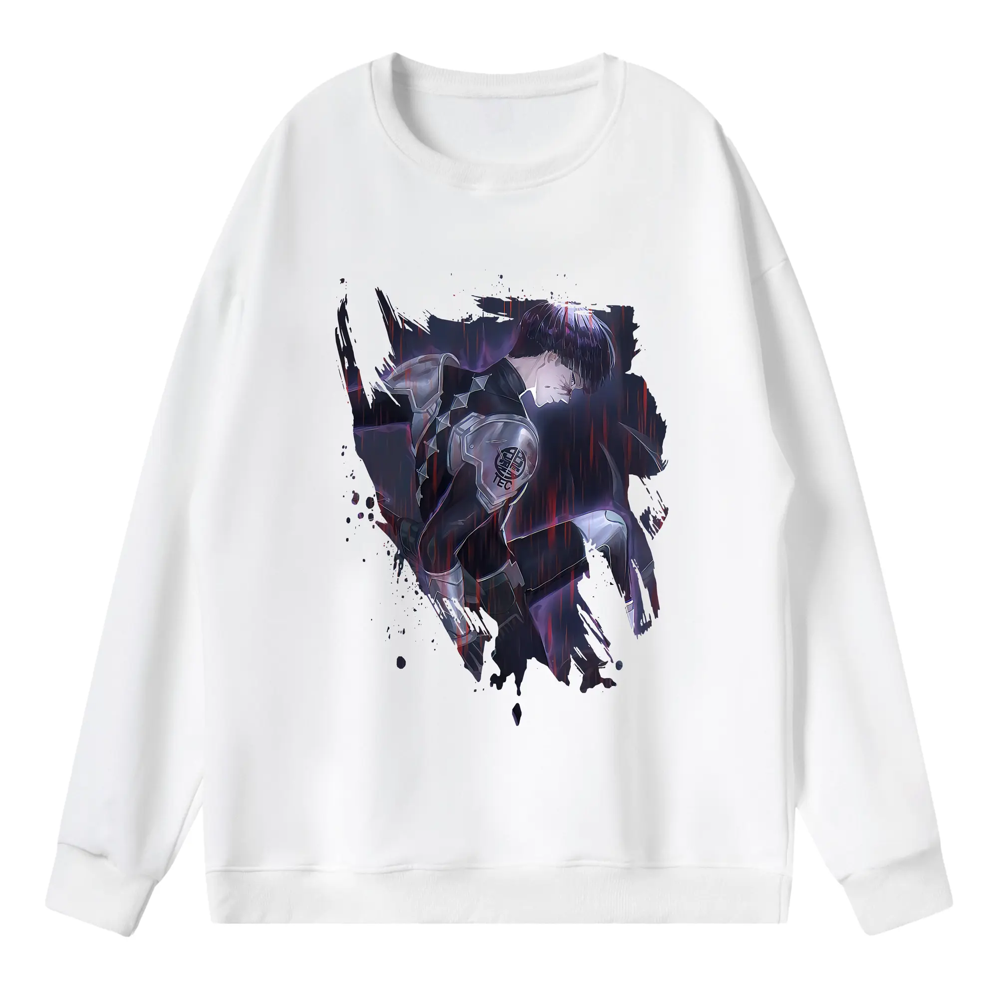 怪獣8号 グッズ,保科宗四郎 - 薄手 クルーネック スウェット 裏毛260g · ポリエステル 春秋向け カジュアル 男女兼用 · トレーナー デイリー スポーツ 散歩に最適