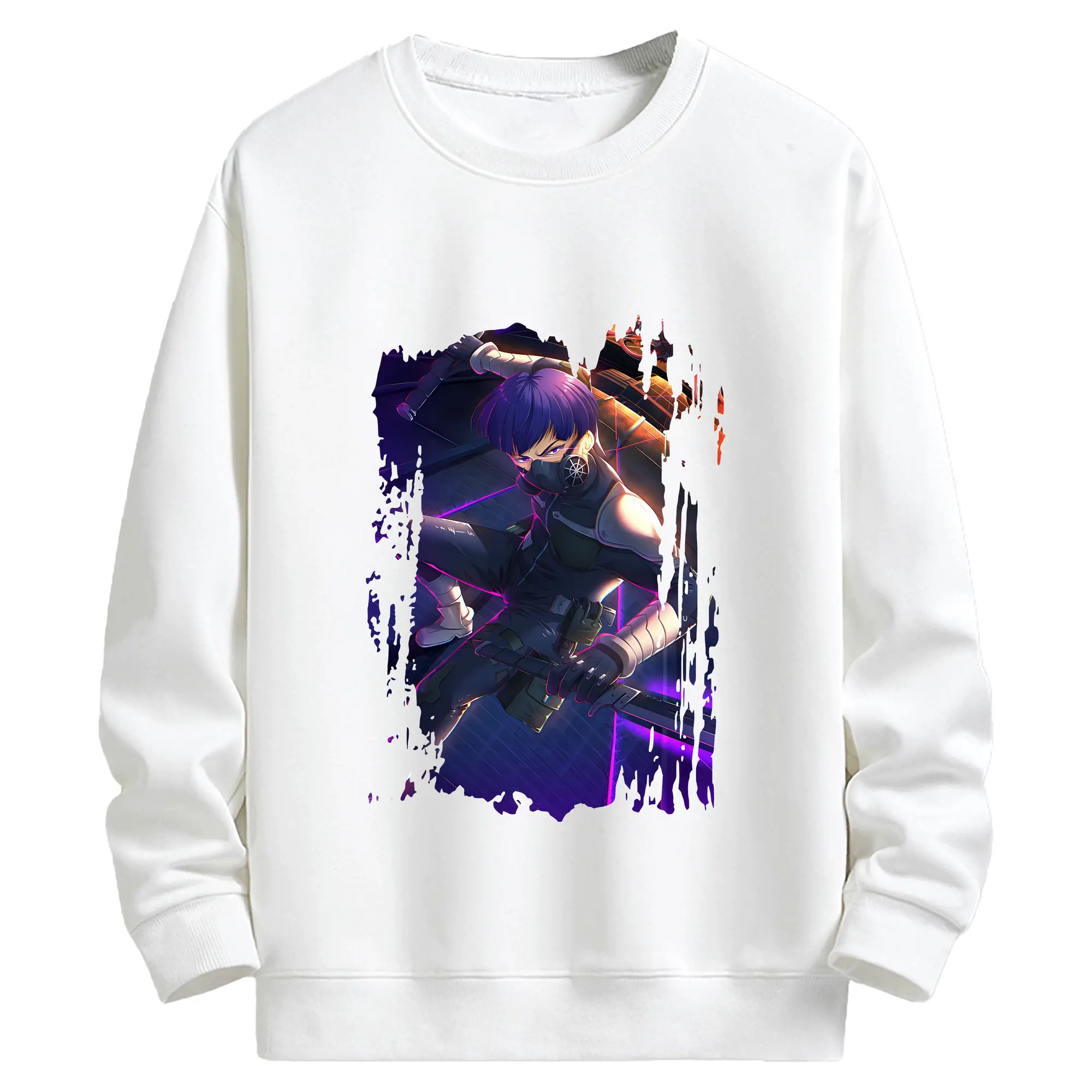 怪獣8号 グッズ,保科宗四郎 - キッズ クルーネックスウェットシャツ ・ フロントプリント ・ 綿80％ ポリエステル20％ ・ 快適 通学 スポーツ 日常使い お散歩用