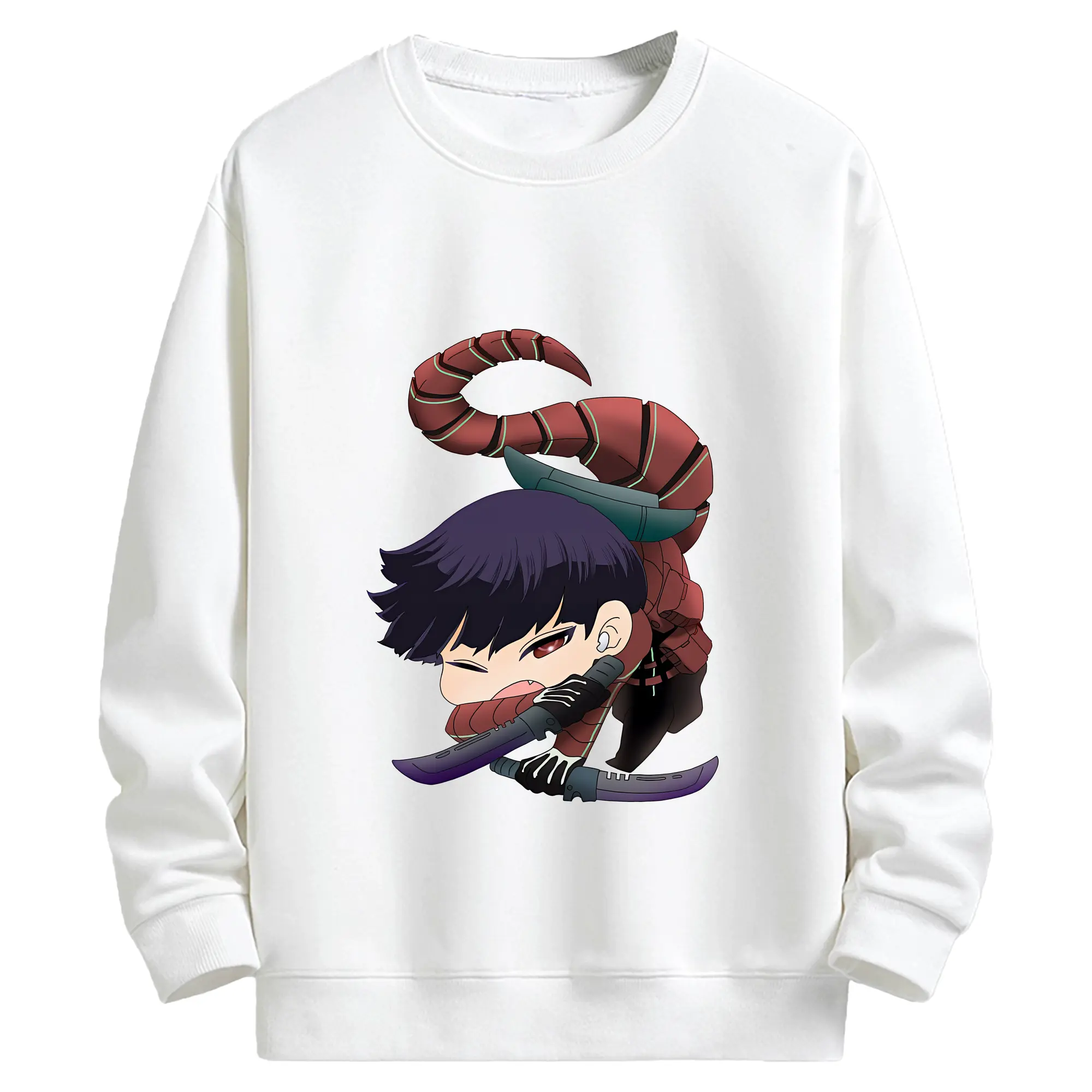 怪獣8号 グッズ,保科宗四郎 - キッズ クルーネックスウェットシャツ ・ フロントプリント ・ 綿80％ ポリエステル20％ ・ 快適 通学 スポーツ 日常使い お散歩用