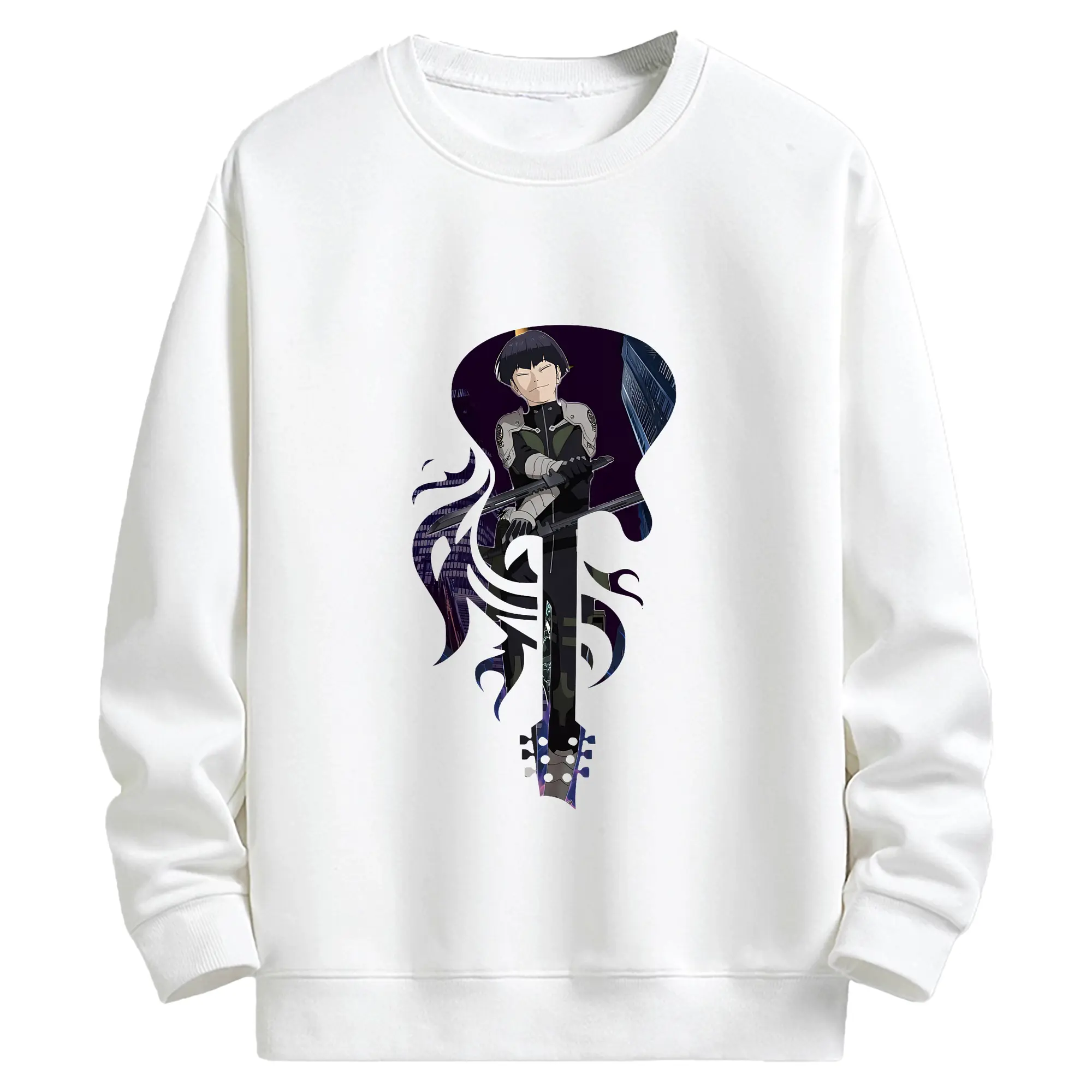 怪獣8号 グッズ,保科宗四郎 - キッズ クルーネックスウェットシャツ ・ フロントプリント ・ 綿80％ ポリエステル20％ ・ 快適 通学 スポーツ 日常使い お散歩用