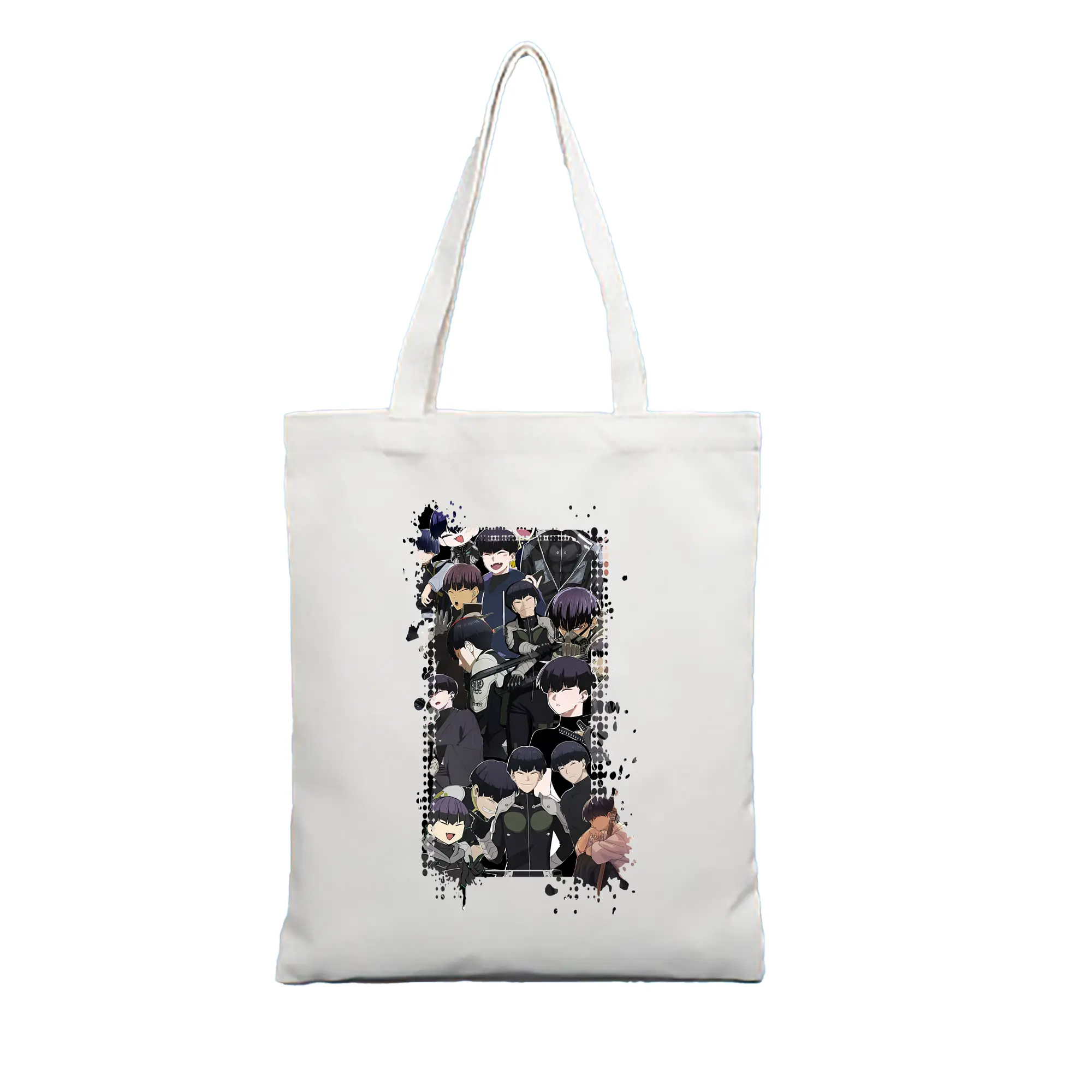 怪獣8号 グッズ,保科宗四郎 - 縦型キャンバス手提げバッグ（トートバッグ） ・ キャンバス素材 ・ ショッピング用 ・ 軽量 丈夫 お手入れ簡単