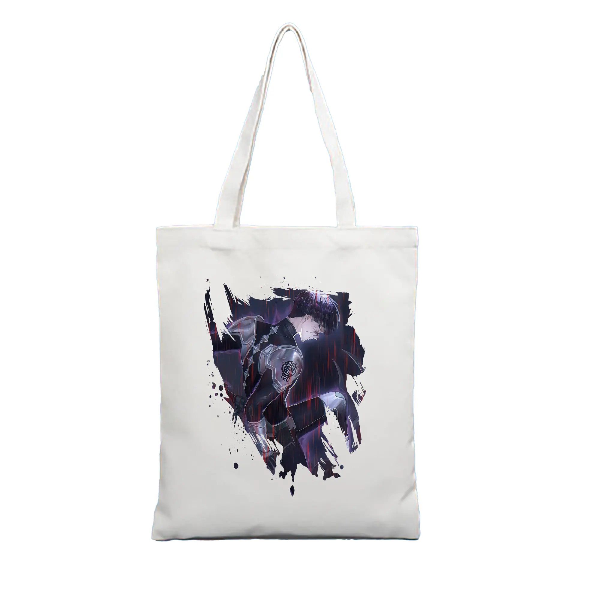 怪獣8号 グッズ,保科宗四郎 - 縦型キャンバス手提げバッグ（トートバッグ） ・ キャンバス素材 ・ ショッピング用 ・ 軽量 丈夫 お手入れ簡単