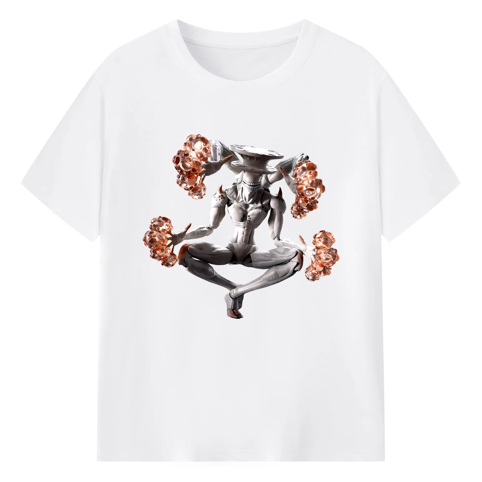 綿100％ 半袖Tシャツ ・ フロントプリント ・ 快適 通気性 ・ 日常使い 散歩 スポーツ用