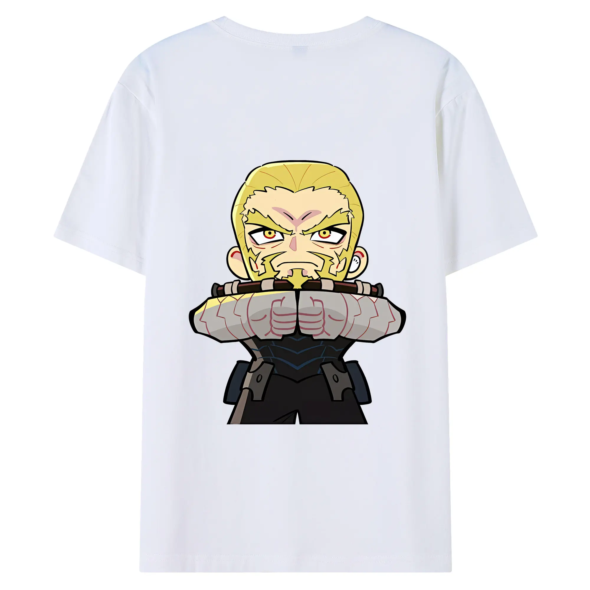 怪獣8号 グッズ,四ノ宮 功 - 綿100％ 半袖Tシャツ ・ バックプリント ・ 快適 通気性 ・ 日常使い 散歩 スポーツ用